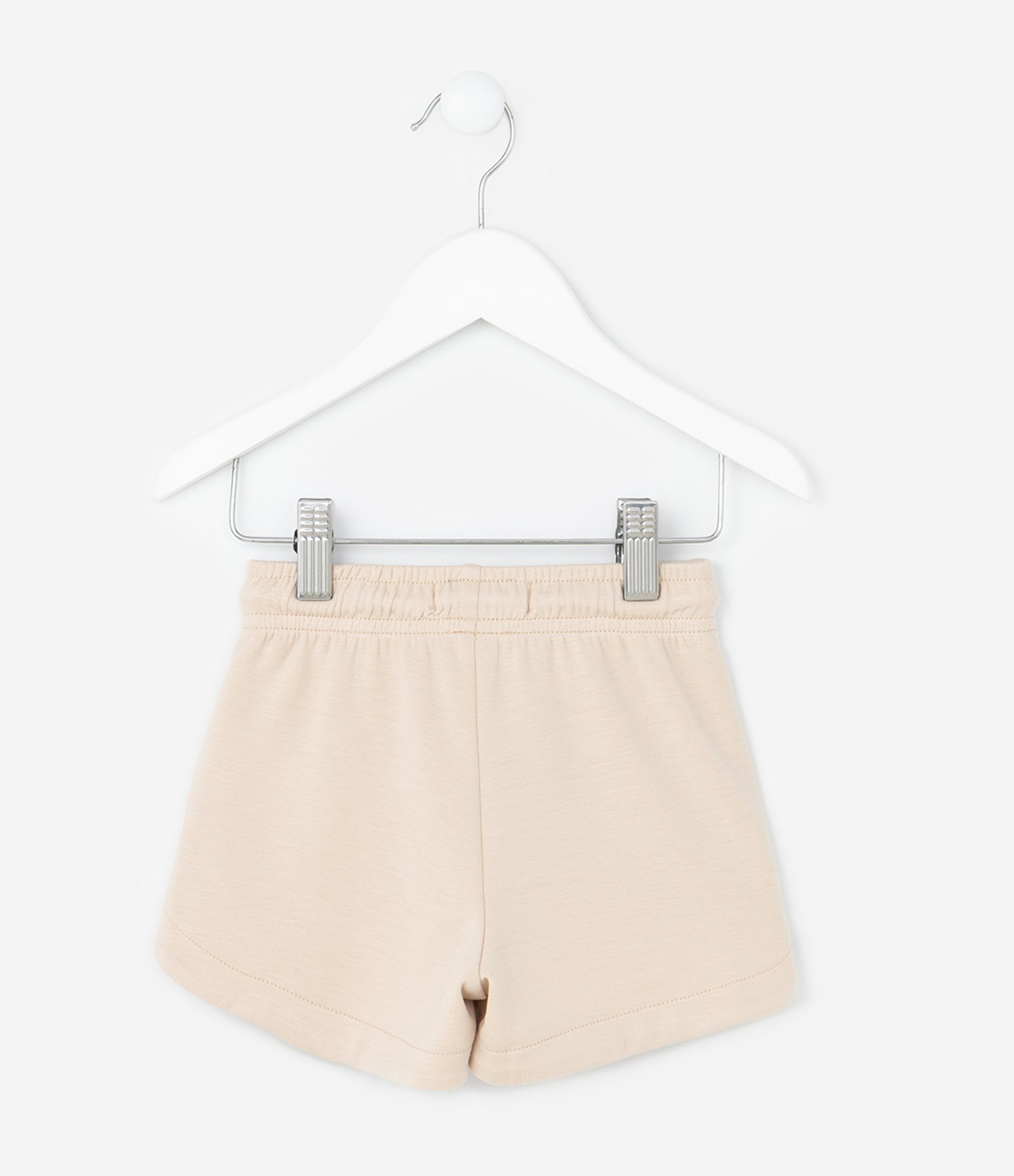 Short Infantil em Modal com Estampa Localizada - Tam 1 a 6 Anos Bege 2