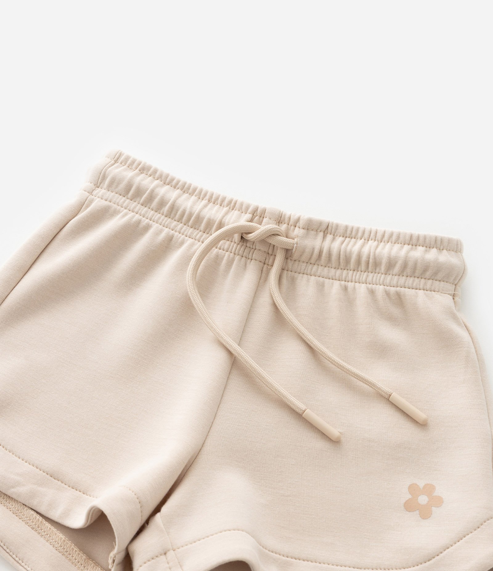Short Infantil em Modal com Estampa Localizada - Tam 1 a 6 Anos Bege 5