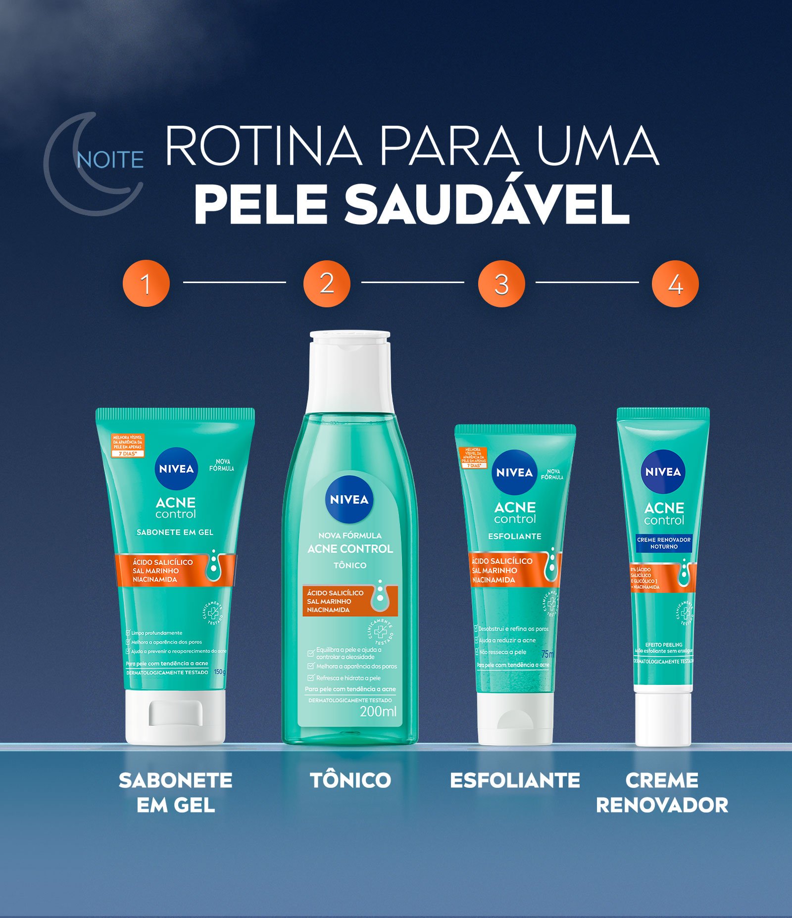 Hidratante Facial Acne Control Nivea 50ml 10