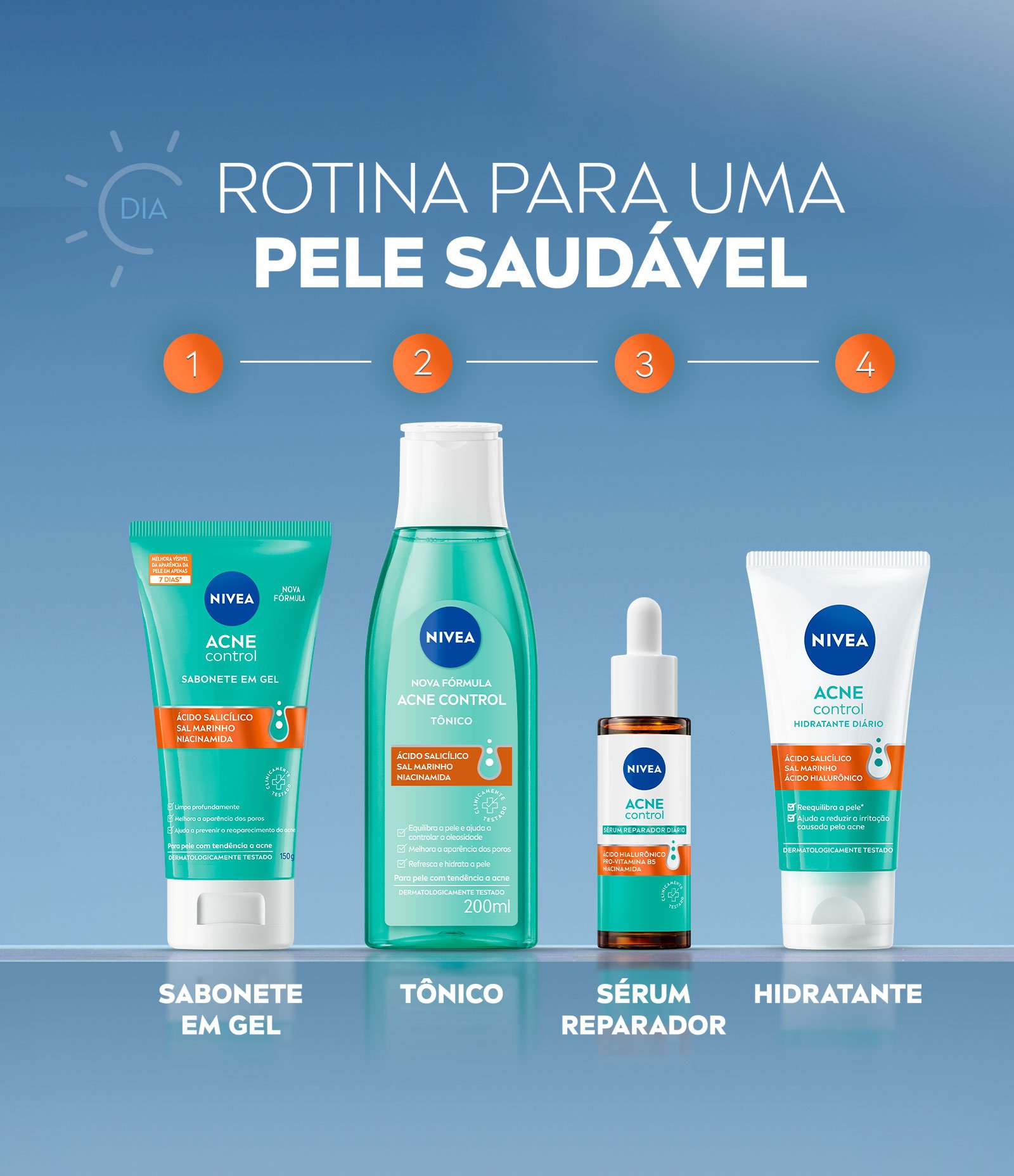 Hidratante Facial Acne Control Nivea 50ml 9