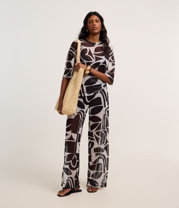 Cor: Preto/Branco | Tamanho: PP