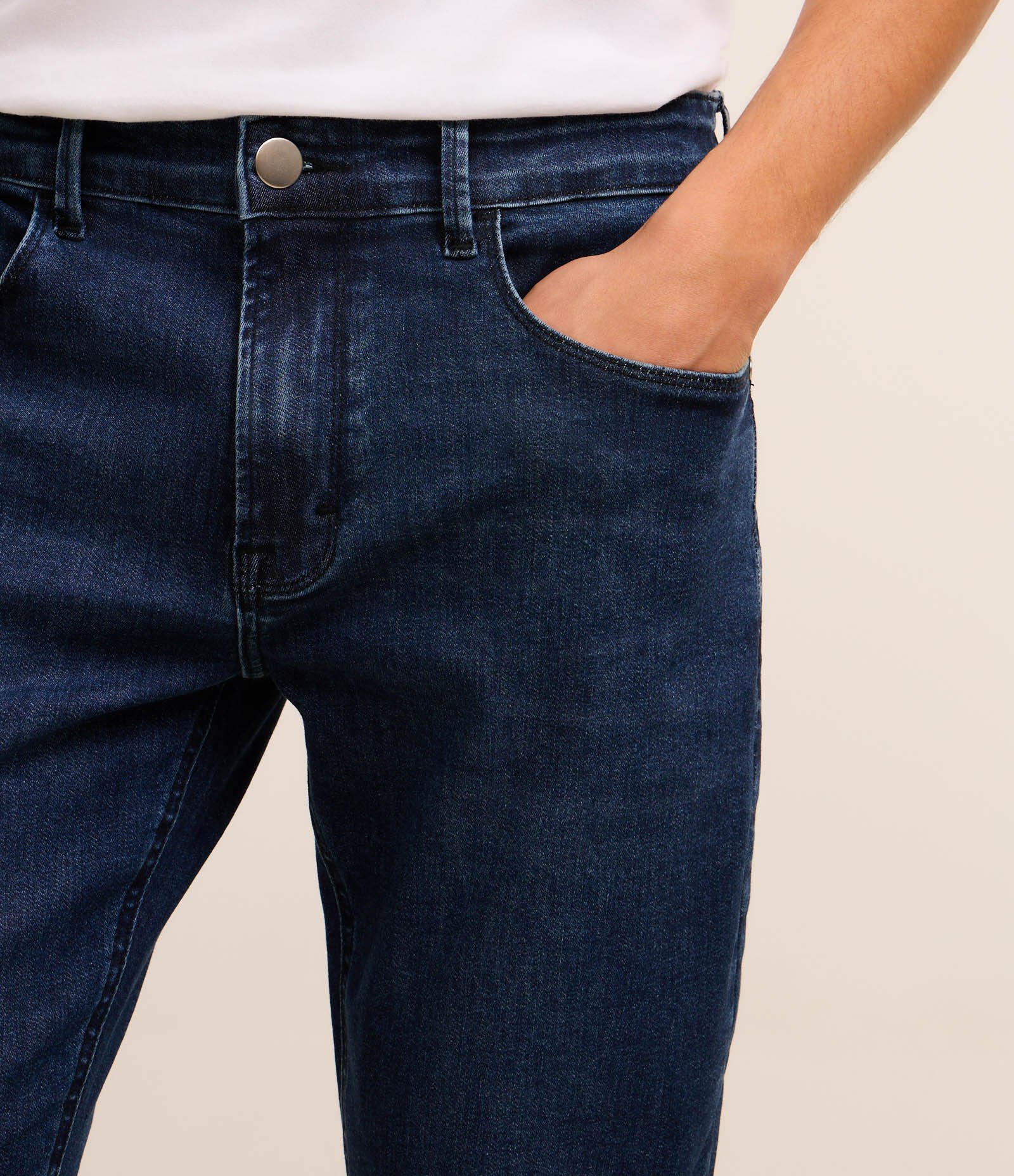 Calça Slim em Jeans com Tech Denim Azul 3