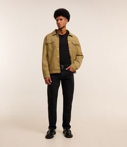 Calça Slim em Jeans com Tech Denim