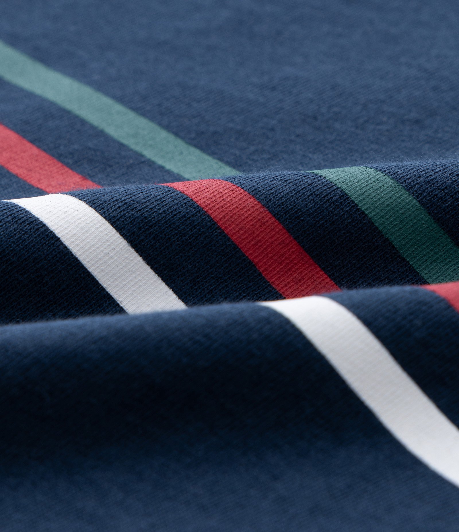 Camiseta Infantil com Listras e Urso -Tam 5 a 14 Anos Azul 3