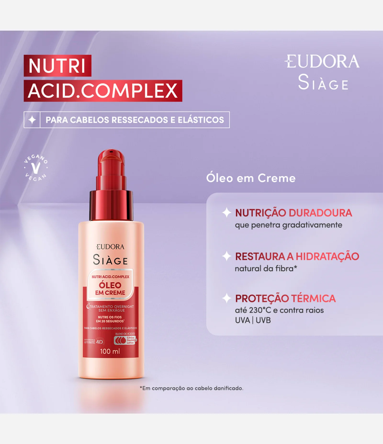 Óleo em Creme Nutri Acid Complex Siàge 100ML 3