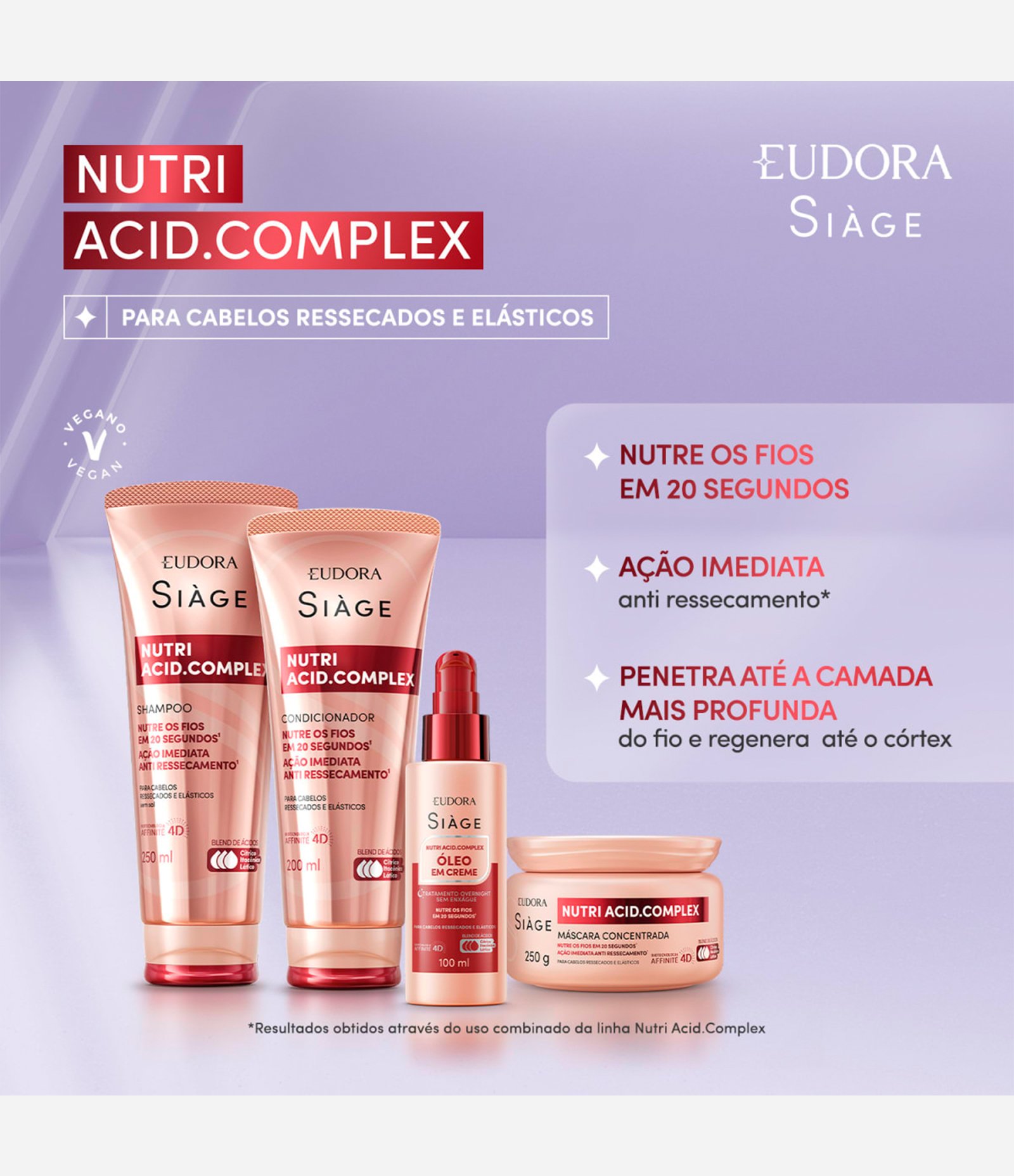 Condicionador Nutri Acid Complex Siàge 200ml 4