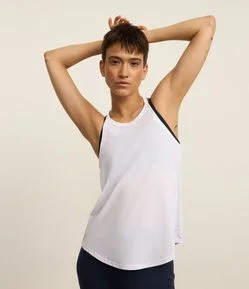 Regata Esportiva em Microfibra com Alças Finas