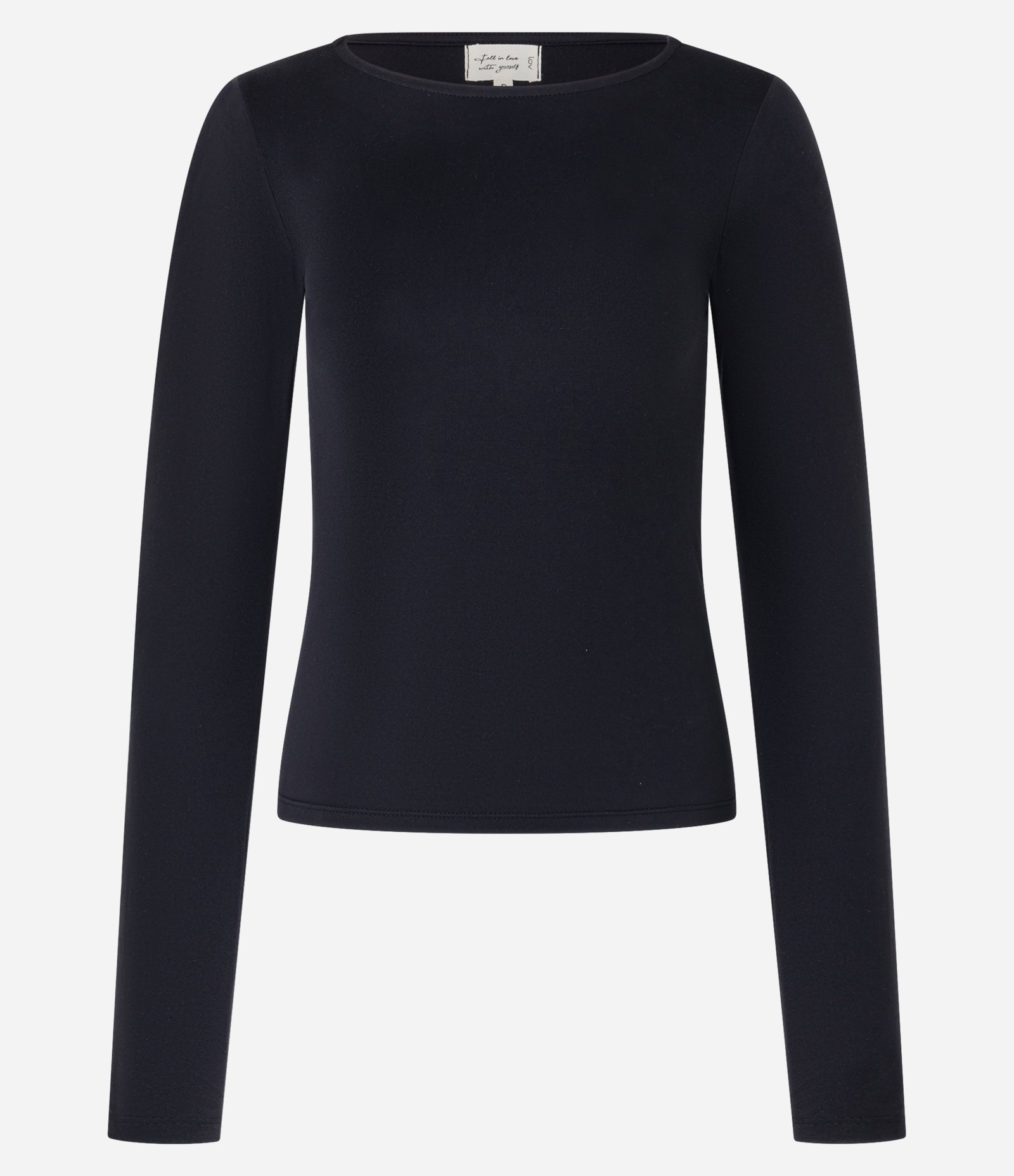 Blusa de Pijama em Viscose Peach Touch Preto 4