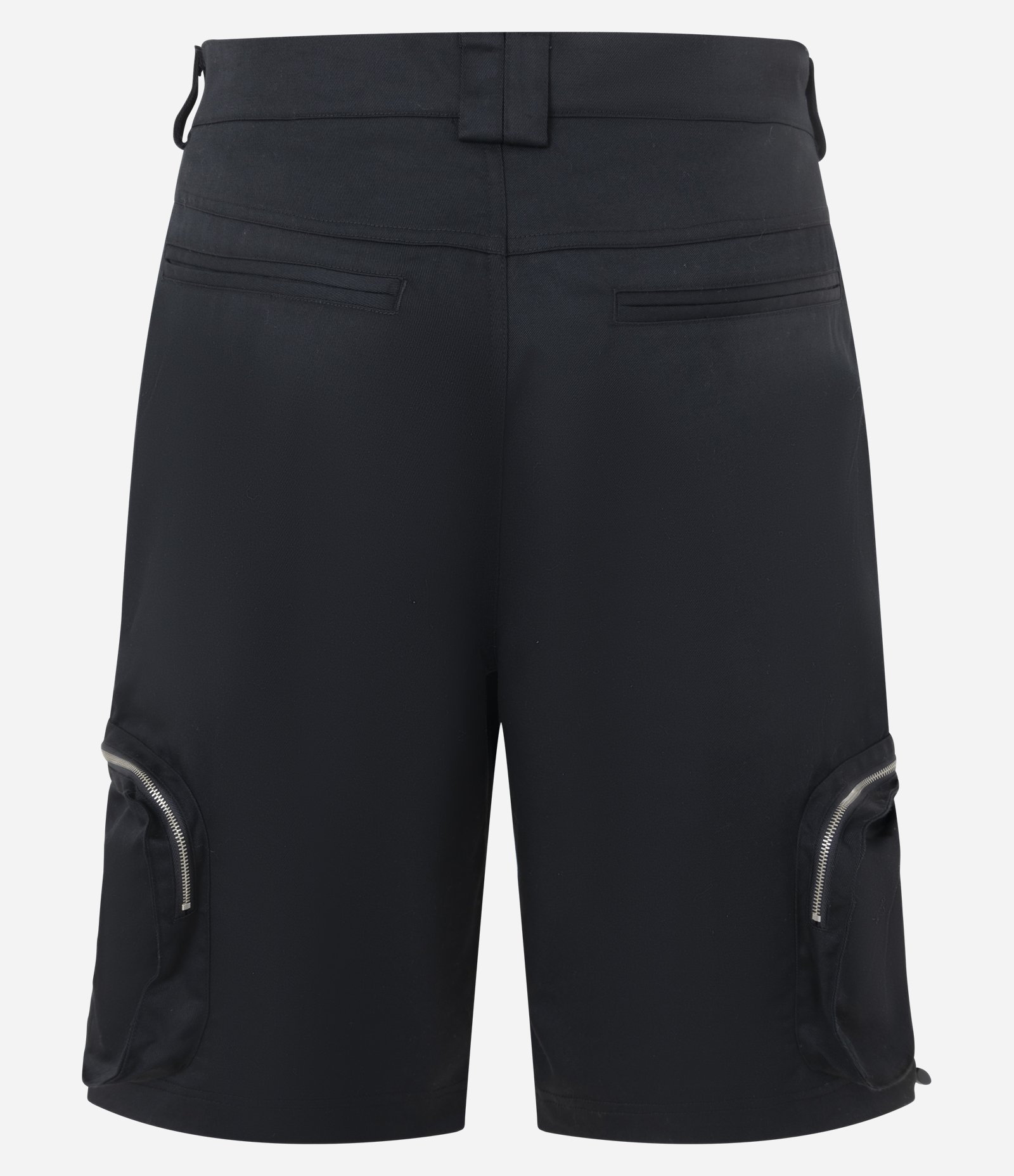 Bermuda Baggy com Bolsos Cargo e Zíper Preto 6