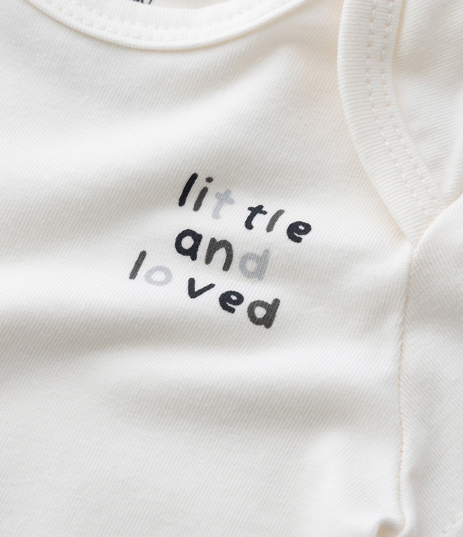 Kit 03 Bodies Infantis com Estampa de Panda - Tam 0 a 18 meses Branco/Cinza/Chumbo 9