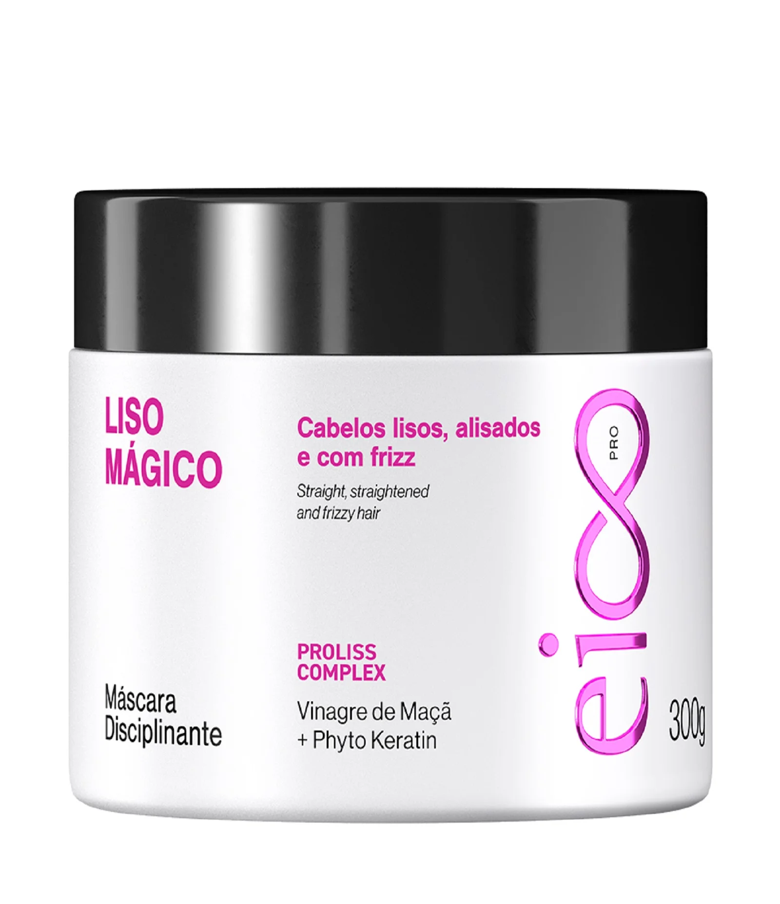 Máscara Capilar Liso Mágico Eico Pro 300g 1