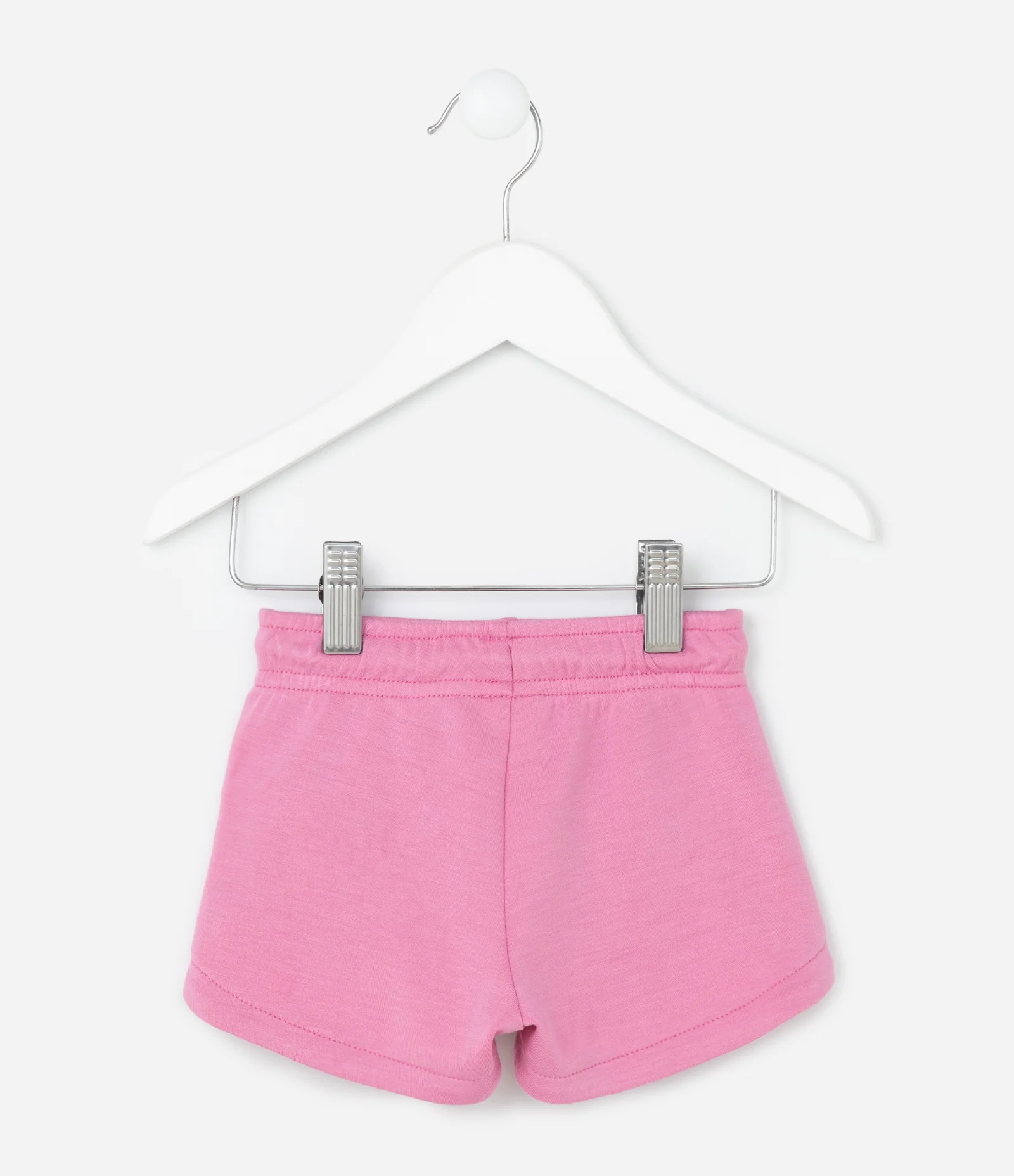 Bermuda Infantil Clochard em Modal - Tam 0 a 18 Meses Rosa 3