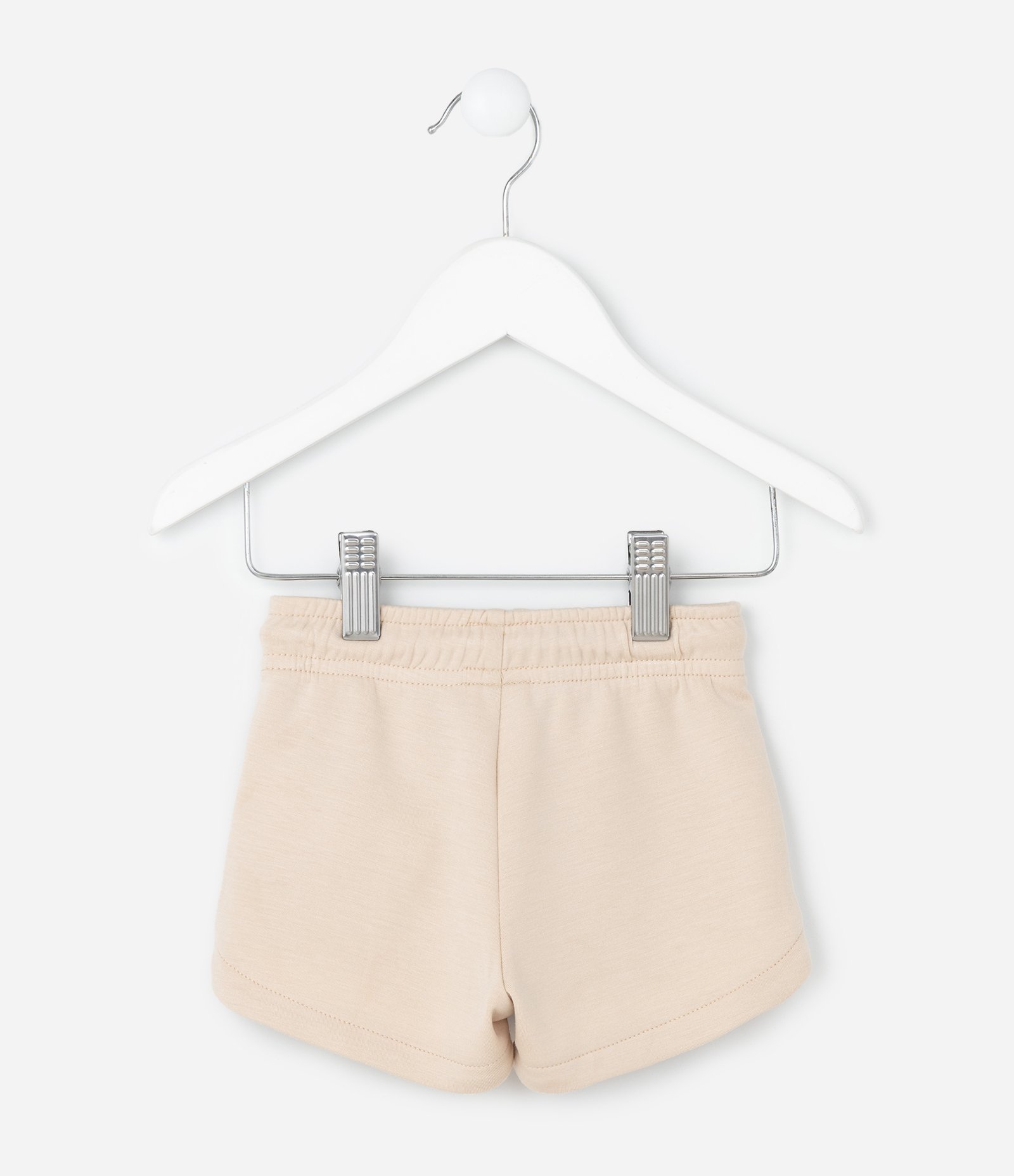 Bermuda Infantil Clochard em Modal - Tam 0 a 18 Meses Bege 3