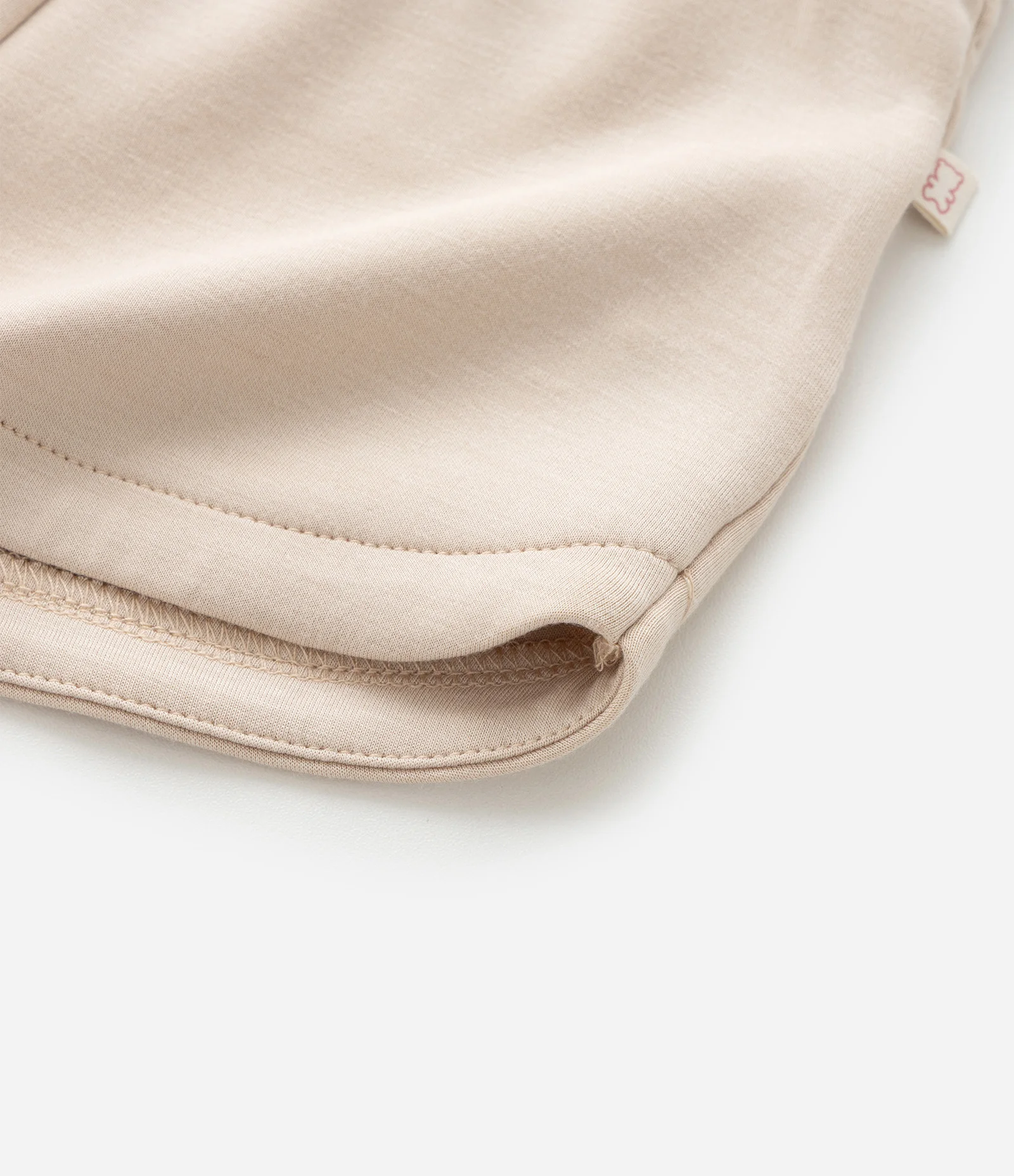 Bermuda Infantil Clochard em Modal - Tam 0 a 18 Meses Bege 4