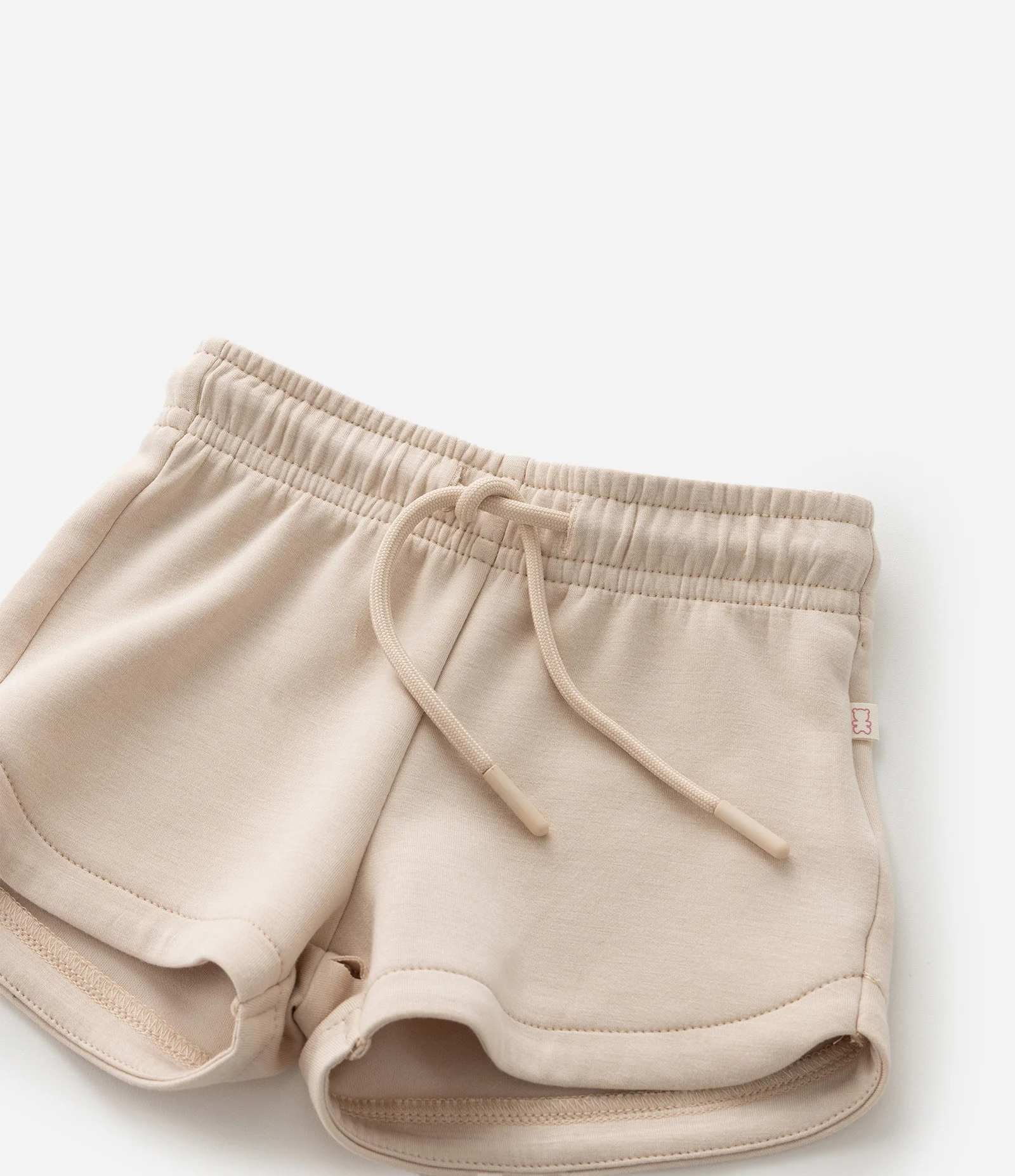 Bermuda Infantil Clochard em Modal - Tam 0 a 18 Meses Bege 6