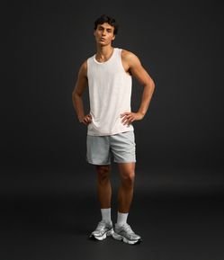 Bermuda Esportiva em Ripstop com Barra Refletiva