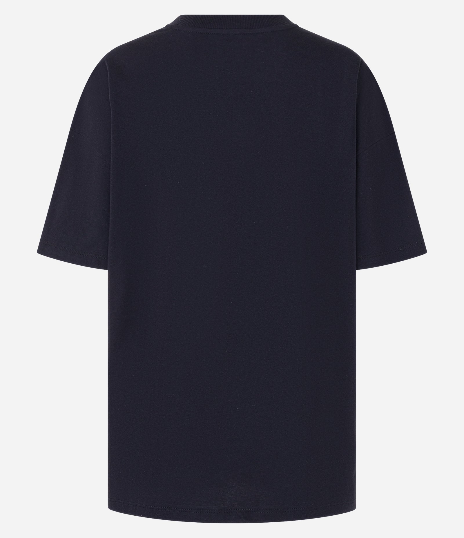 Camiseta Oversized em Algodão com Estampa de Corset Preto 5