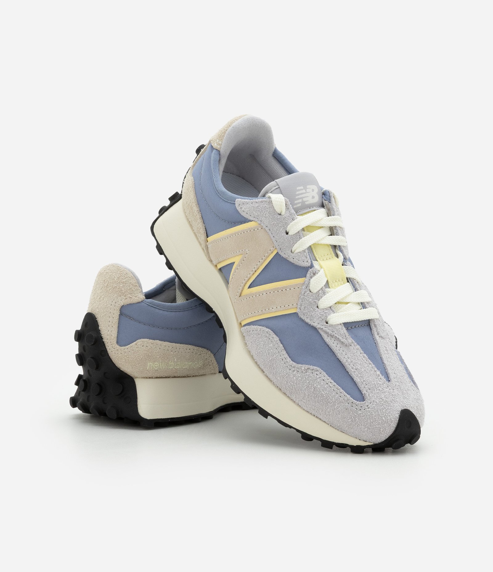 Tênis Jogging com Recortes e Silhueta Longa New Balance Azul 7