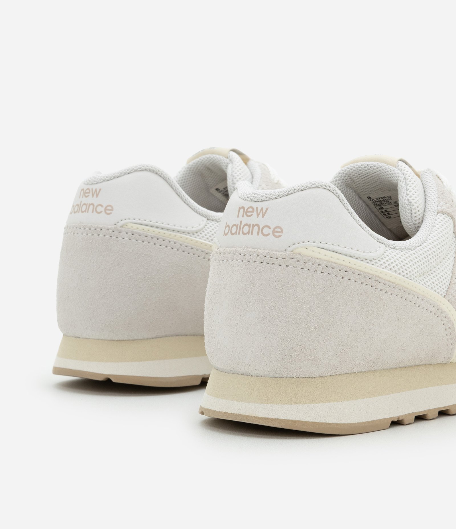 Tênis Jogging Retrô 373V2 em Couro New Balance Cinza 6