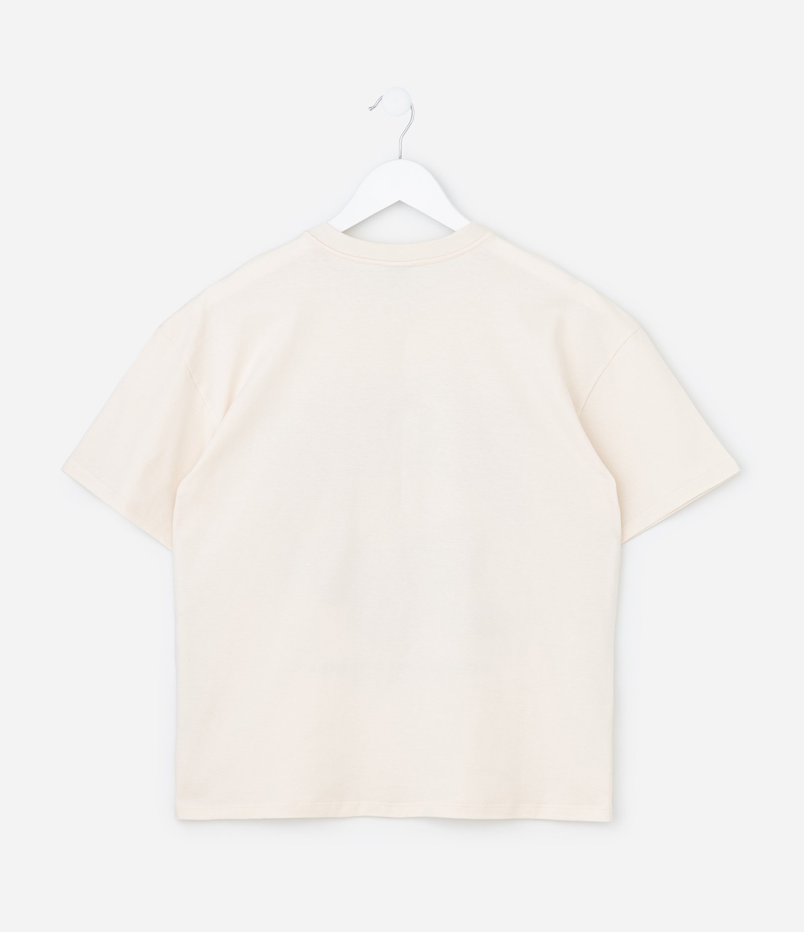 Camiseta Infantil com Estampa Cerejas - Tam 5 a 14 Anos Bege 2