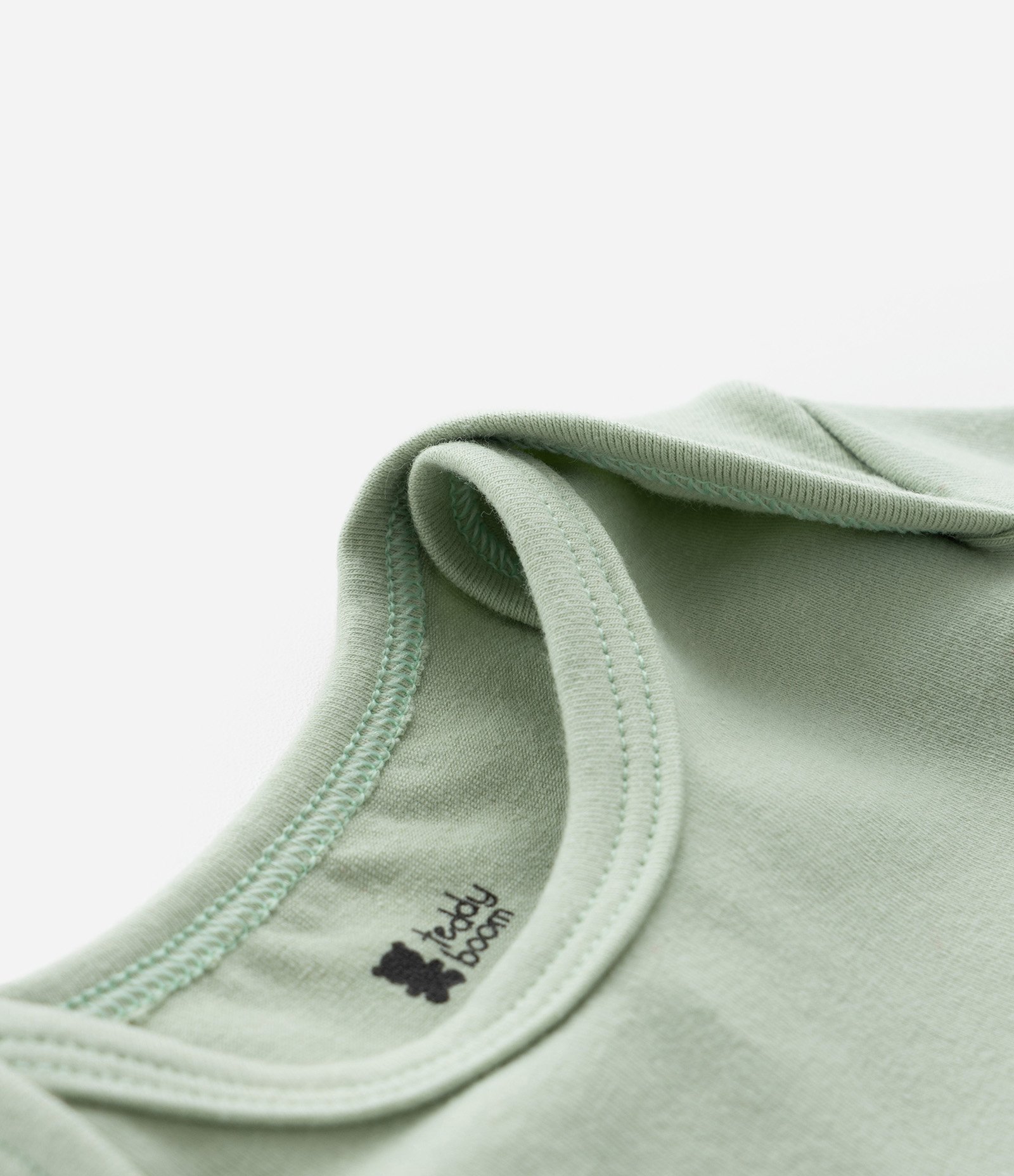 Body Infantil em Cotton Básico - Tam RN a 18 meses Verde 4