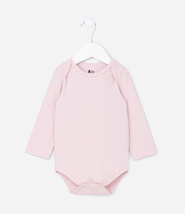 Body Infantil em Cotton Básico - Tam RN a 18 meses