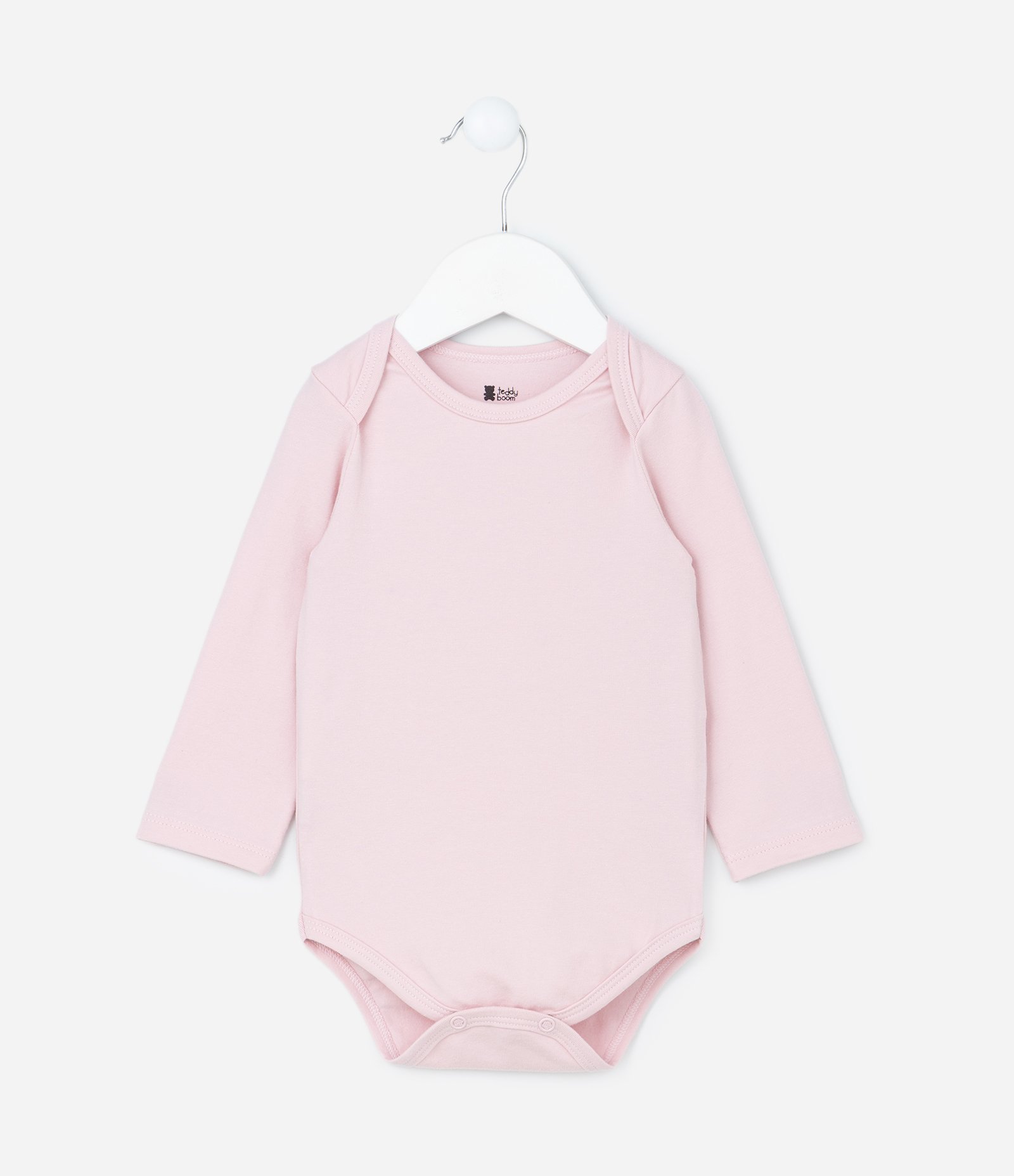 Body Infantil em Cotton Básico - Tam RN a 18 meses Rosa 1