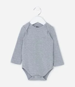 Body Infantil em Cotton Básico - Tam RN a 18 meses