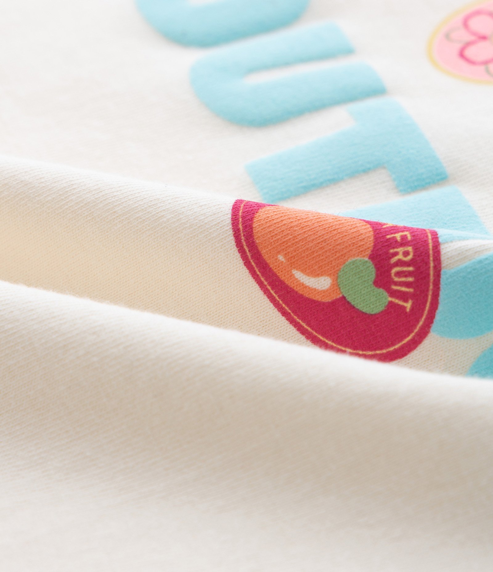 Blusa Infantil com Estampa - Tam 1 a 6 Anos Bege 4