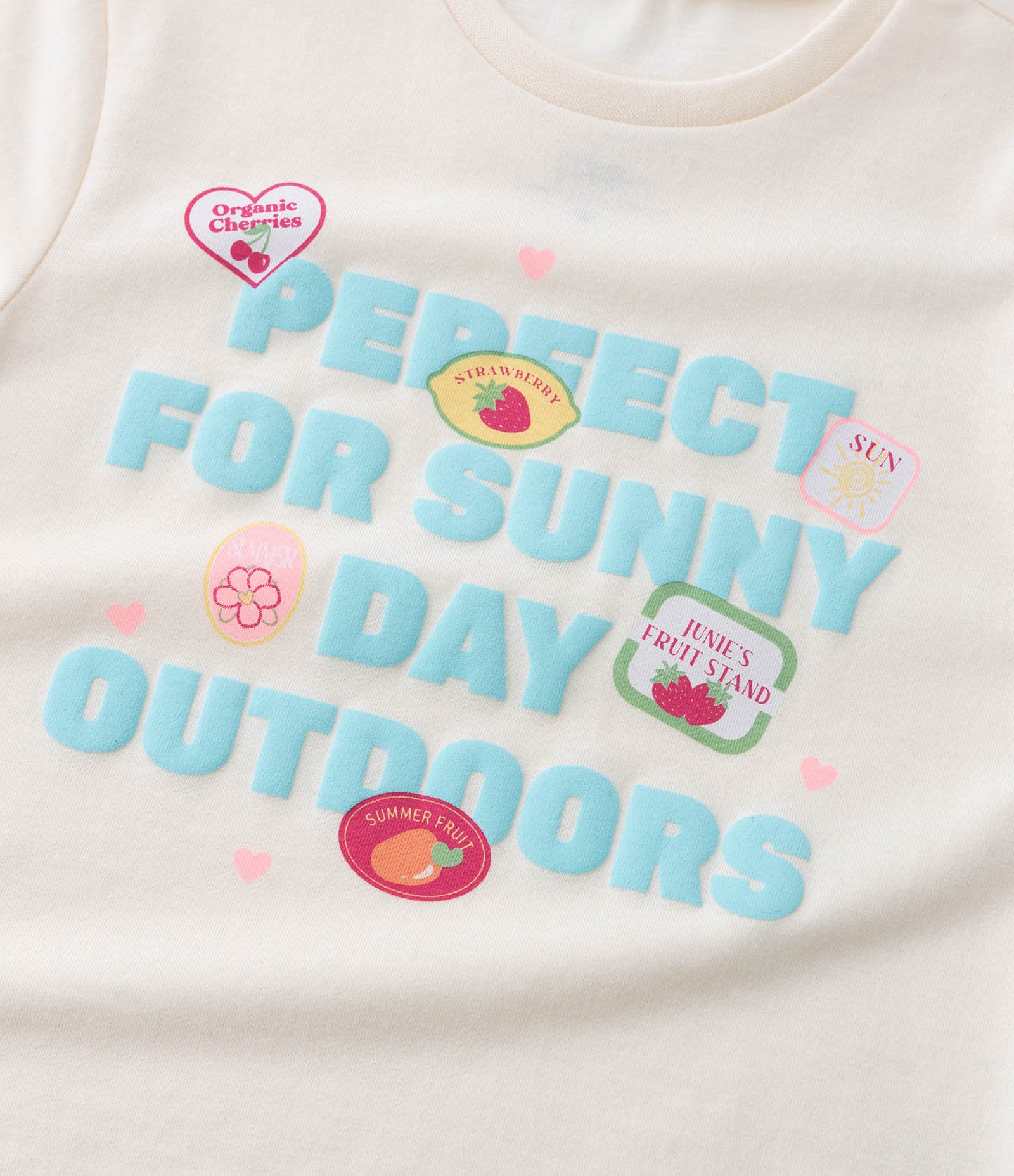 Blusa Infantil com Estampa - Tam 1 a 6 Anos Bege 5