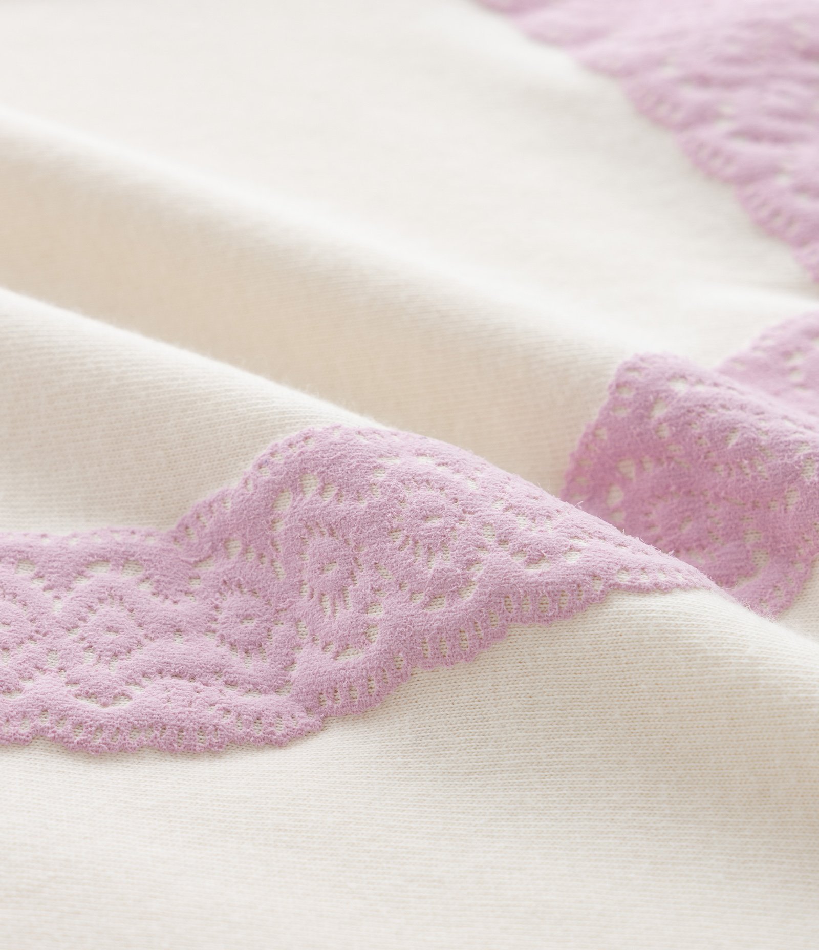 Camiseta Curta Infantil com Estampa Laço - Tamm 5 a 14 Anos Bege 3