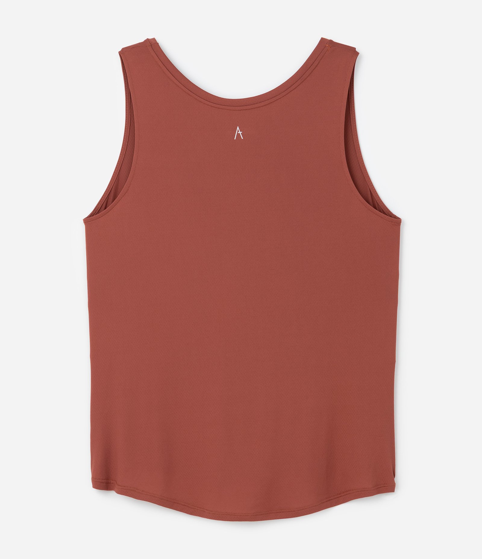 Regata Ampla Esportiva em Microfibra Texturizada Curve & Plus Size Marrom 6