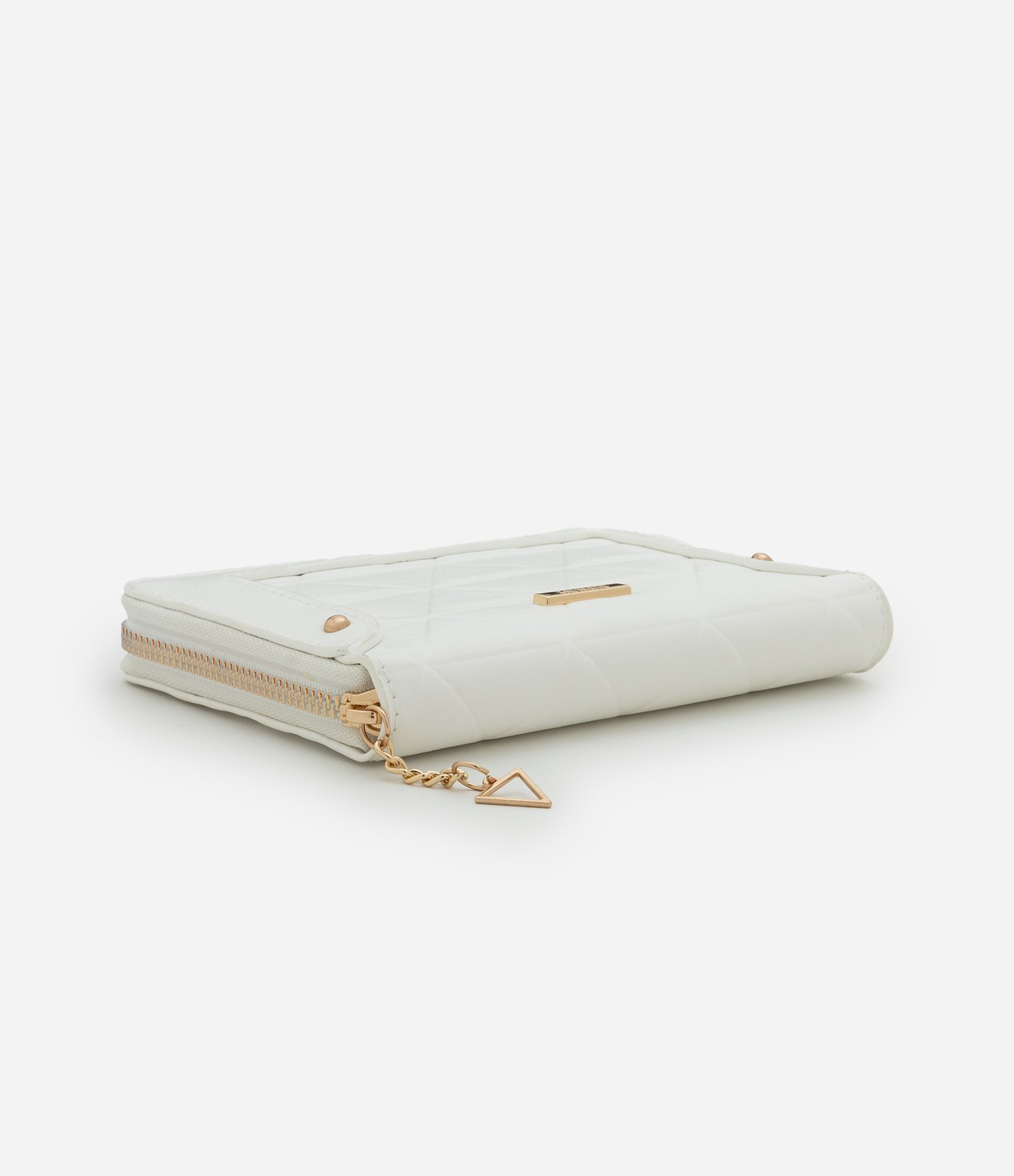 Carteira Grande com Efeito Triangular Off White 2