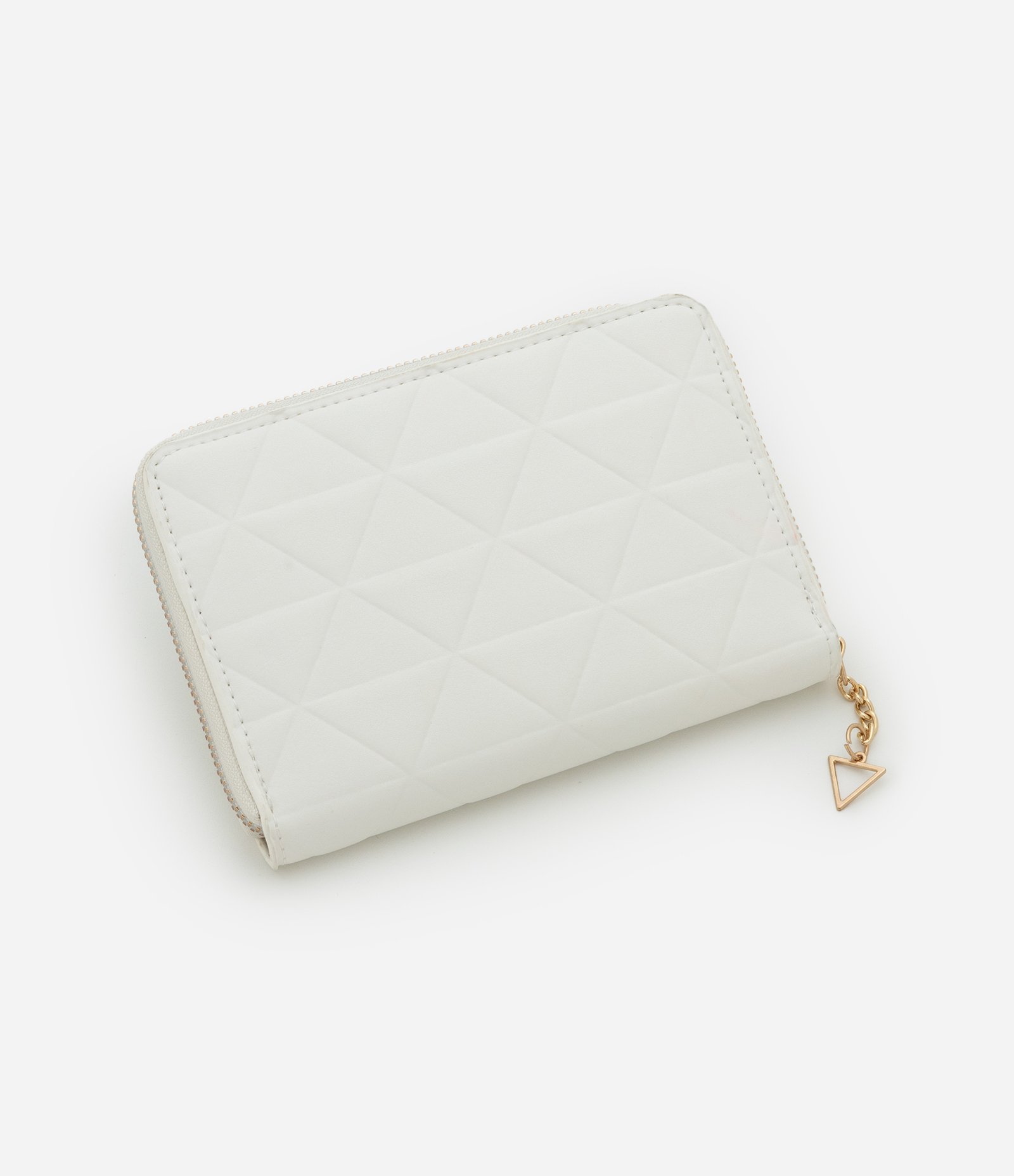 Carteira Grande com Efeito Triangular Off White 3