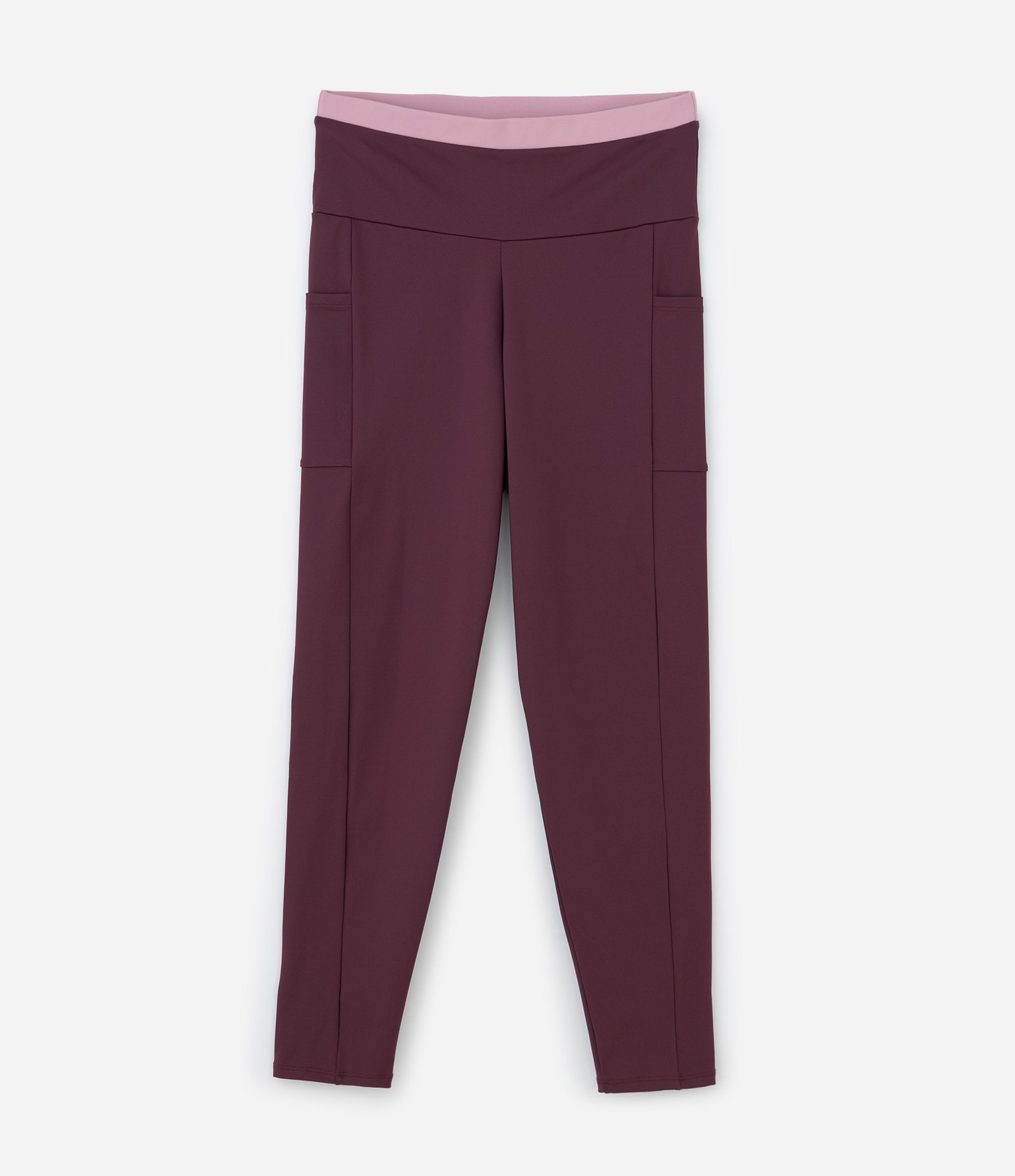 Calça Legging Esportiva com Tecnologia Dry e Bolsos Curve & Plus Size Roxo 6