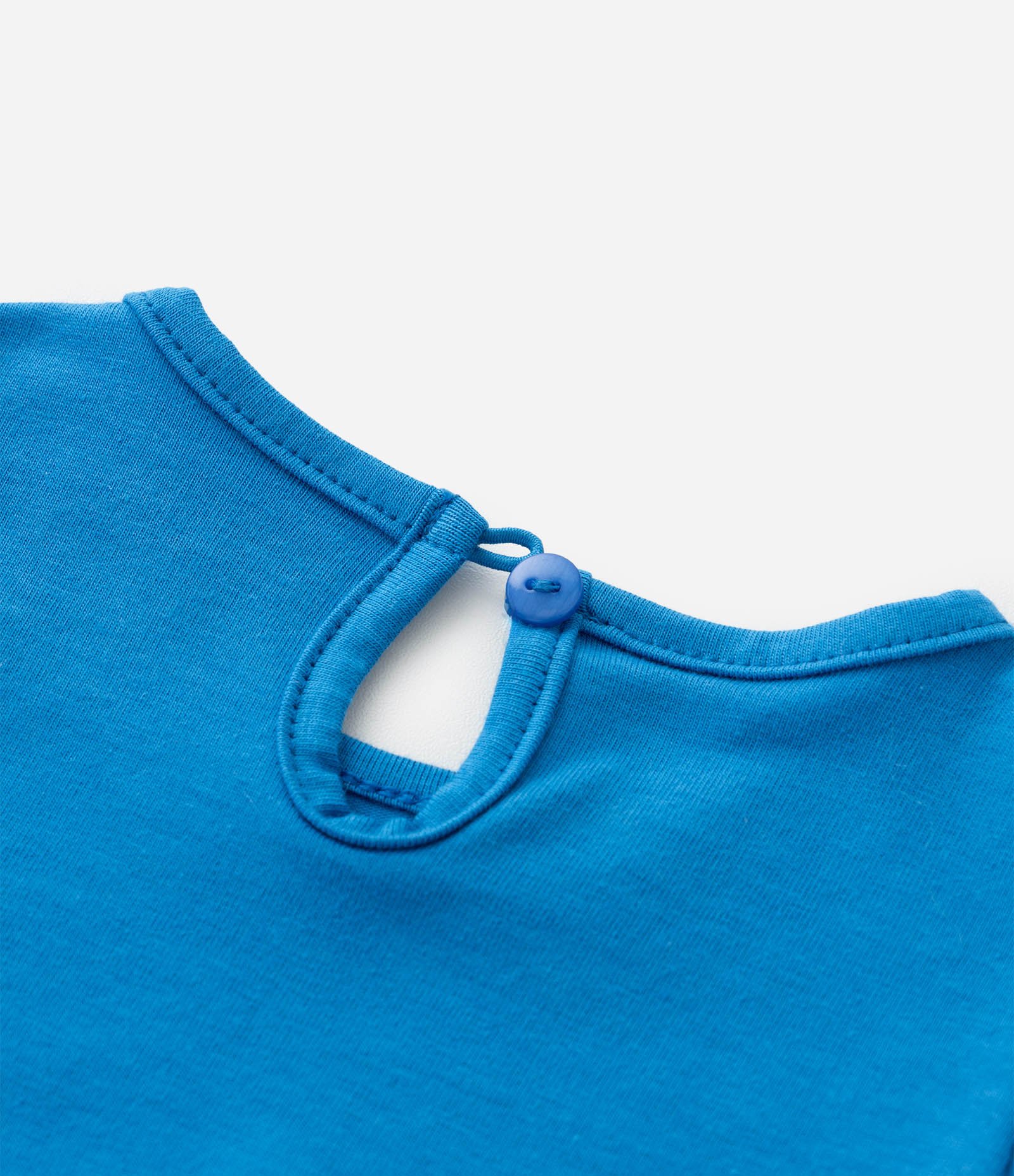 Vestido Body Infantil com Estampa Branca de Neve - Tam 0 a 18 meses Azul 5