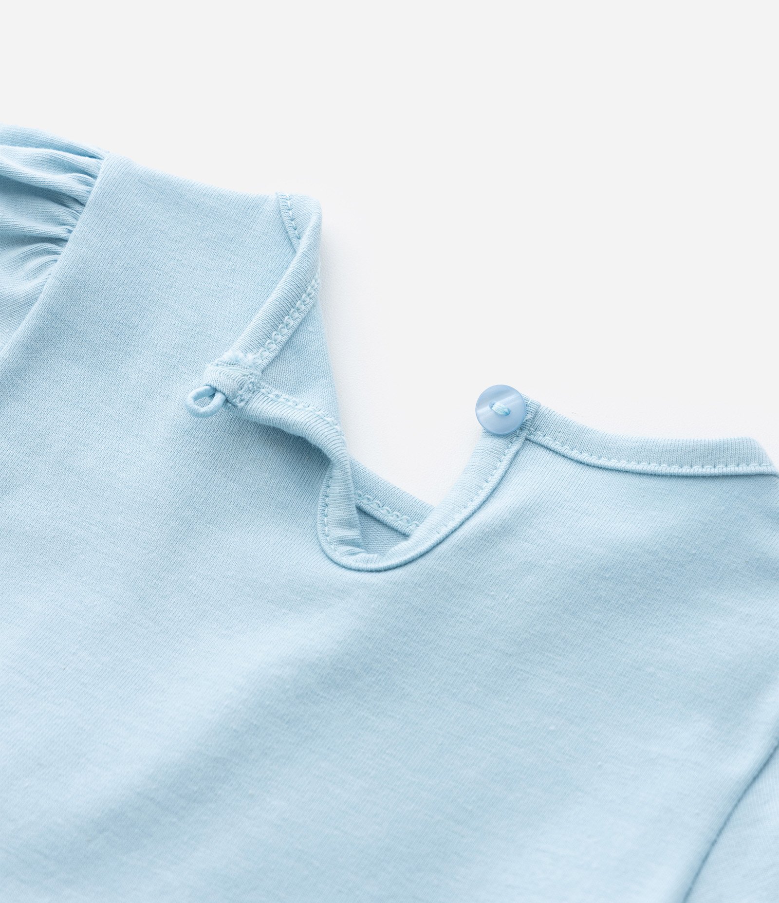 Vestido Body Infantil com Estampa Cinderela - Tam 0 a 18 meses Azul 5