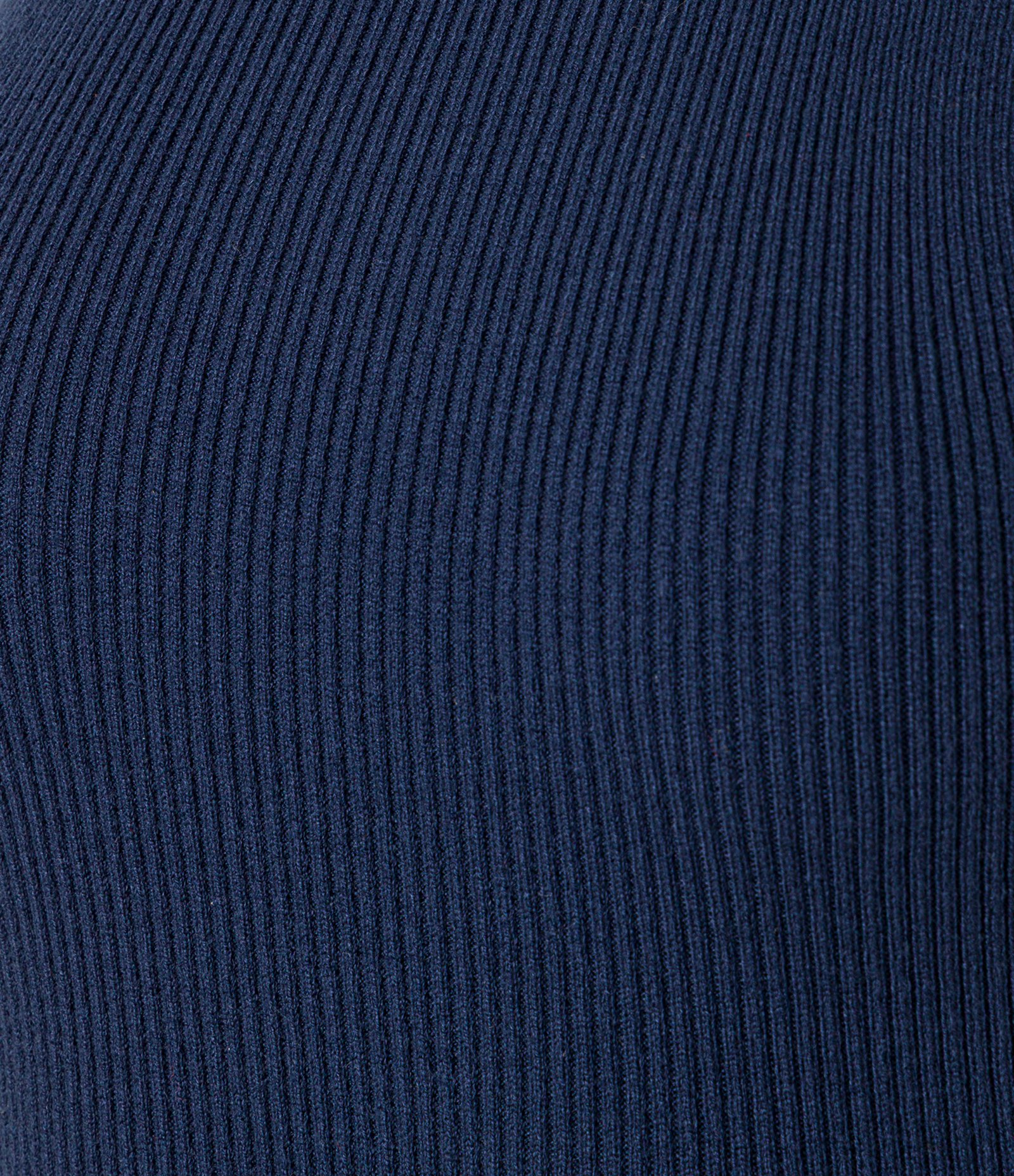 Vestido Skater Curto em Tricô com Gola Halter Azul 7