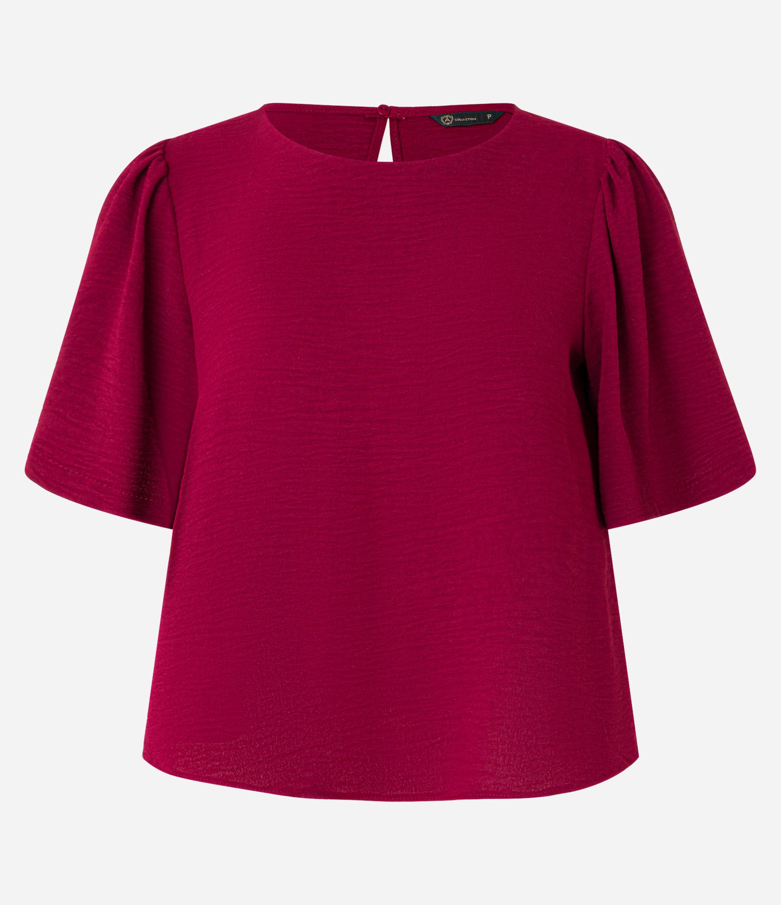 Blusa em Airflow com Manga Bufante e Abertura Gota 5