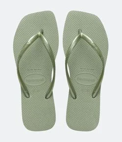 Chinelo Havaianas Slim Square com Bico Quadrado