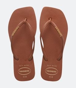 Chinelo Havaianas Slim Square com Bico Quadrado