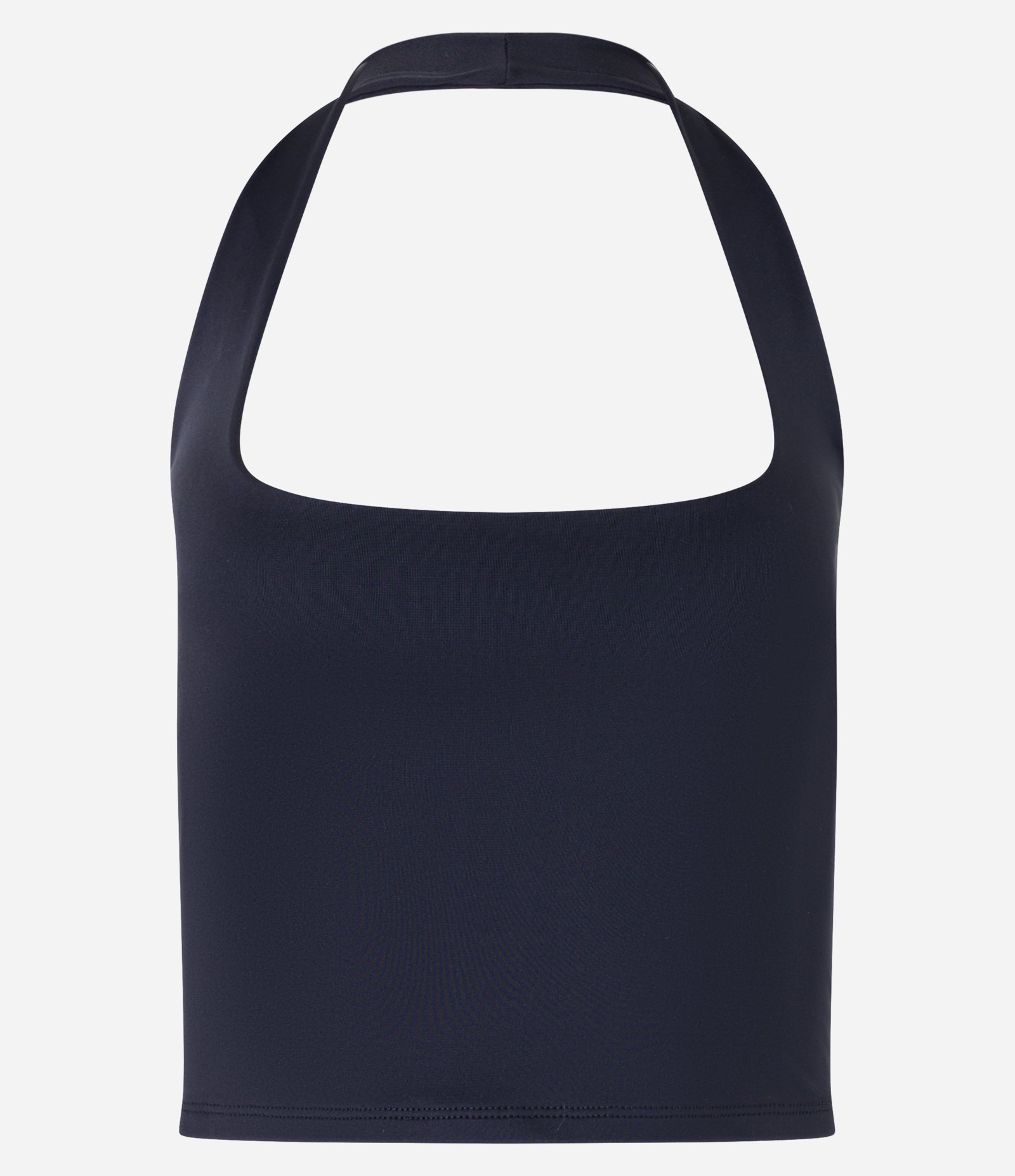 Blusa em Microfibra Frente Única Azul Marinho 4