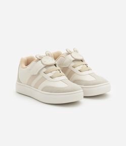 Tênis Casual Infantil com Patch Coelhinho - Tam 20 ao 27