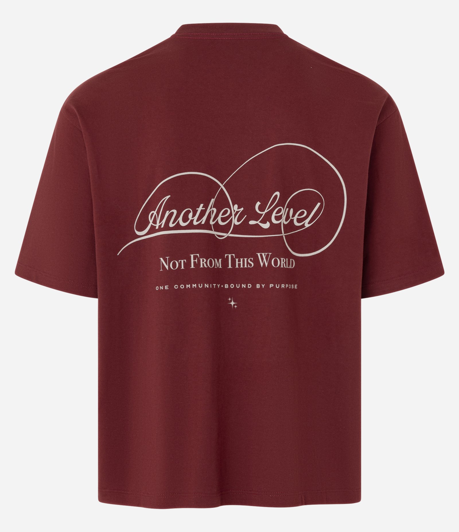 Camiseta Boxy em Algodão com Estampa Lettering Vermelho 6