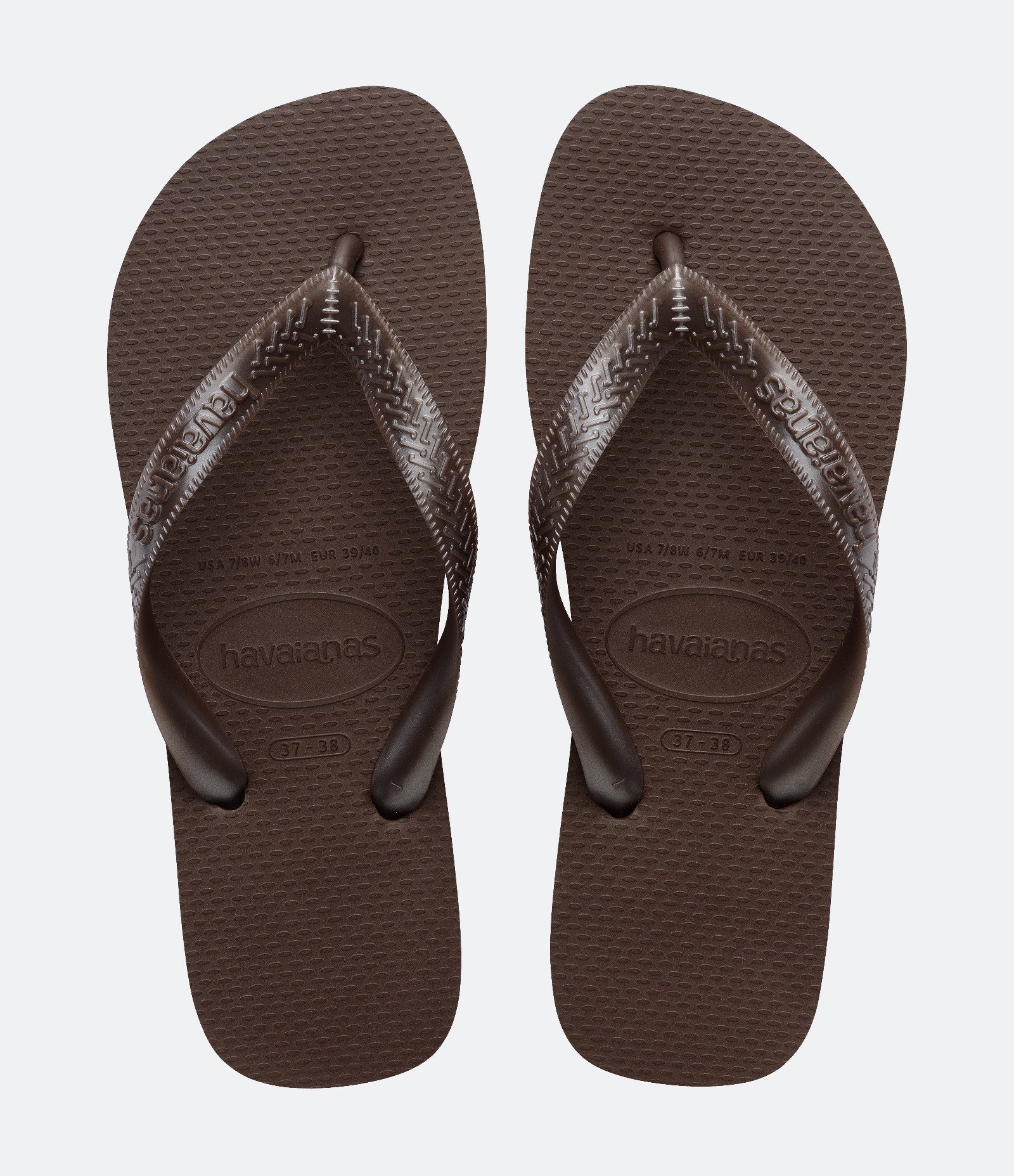 Chinelo Emborrachado Havaianas Marrom 1