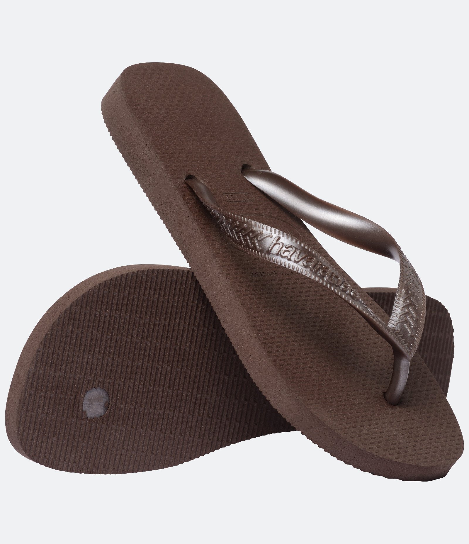 Chinelo Emborrachado Havaianas Marrom 3