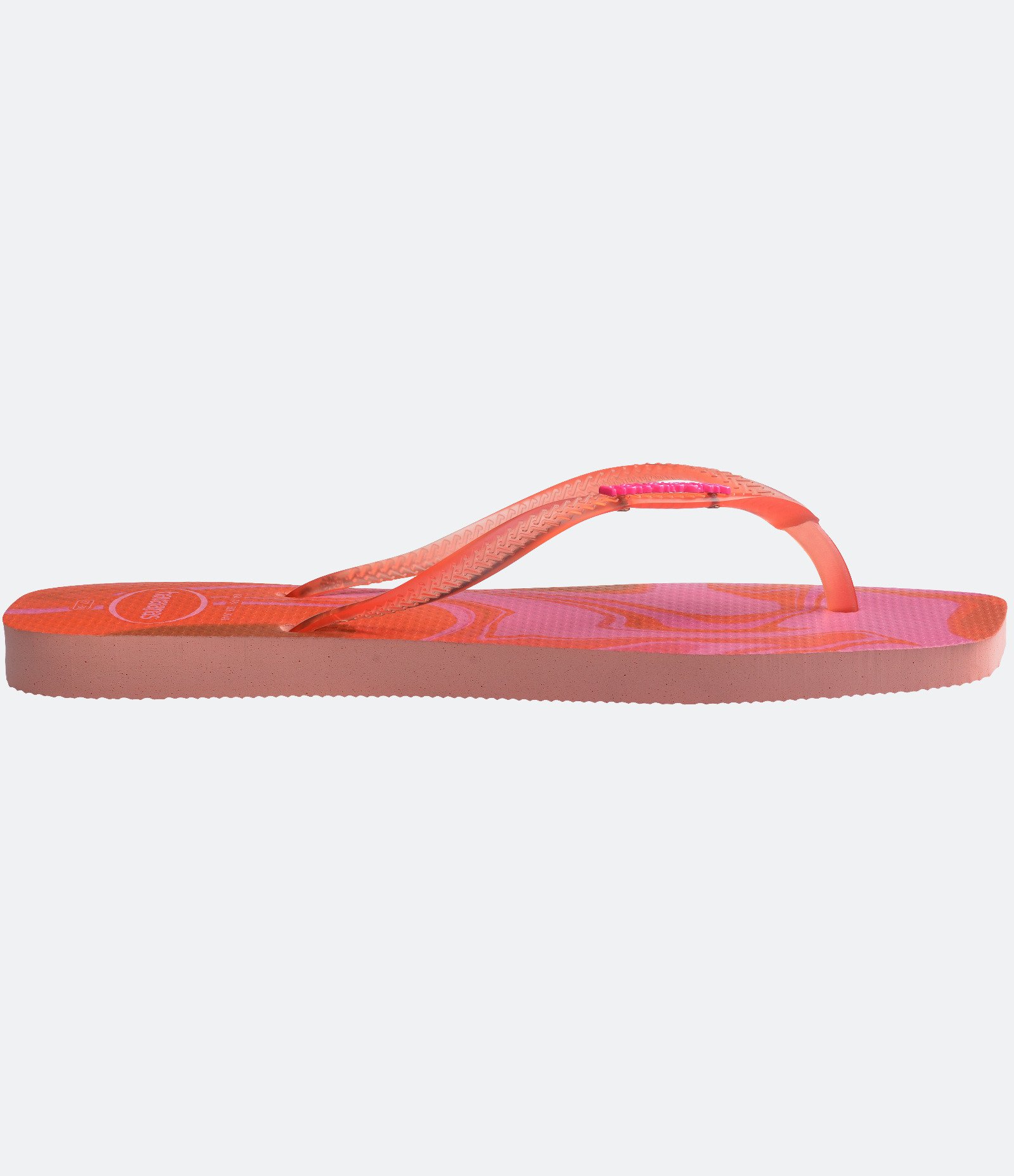 Chinelo Square com Estampa Abstrata Havaianas Rosa 3