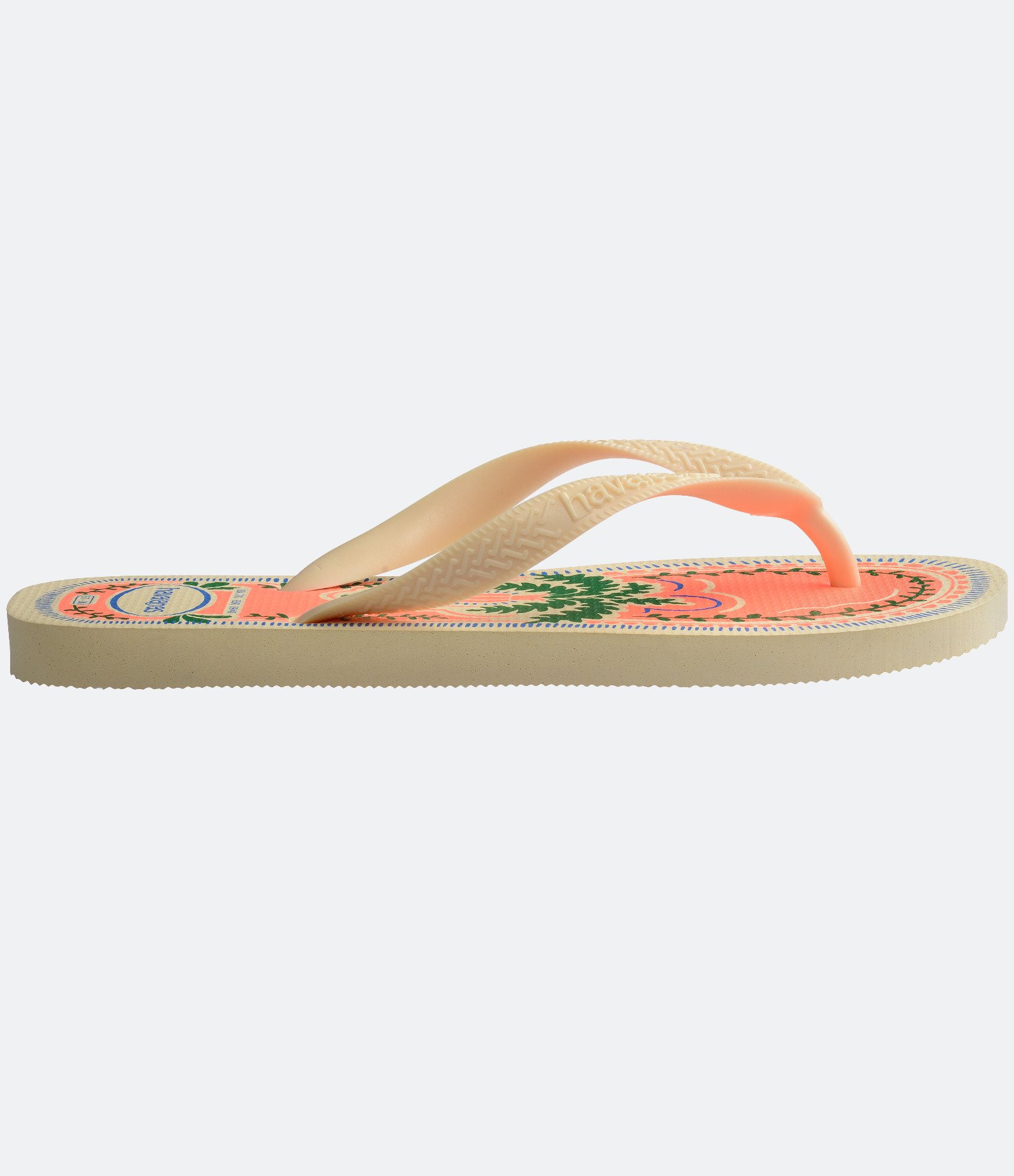 Chinelo em Estampa Tropical Summer Vibes Havaianas Amarelo 3