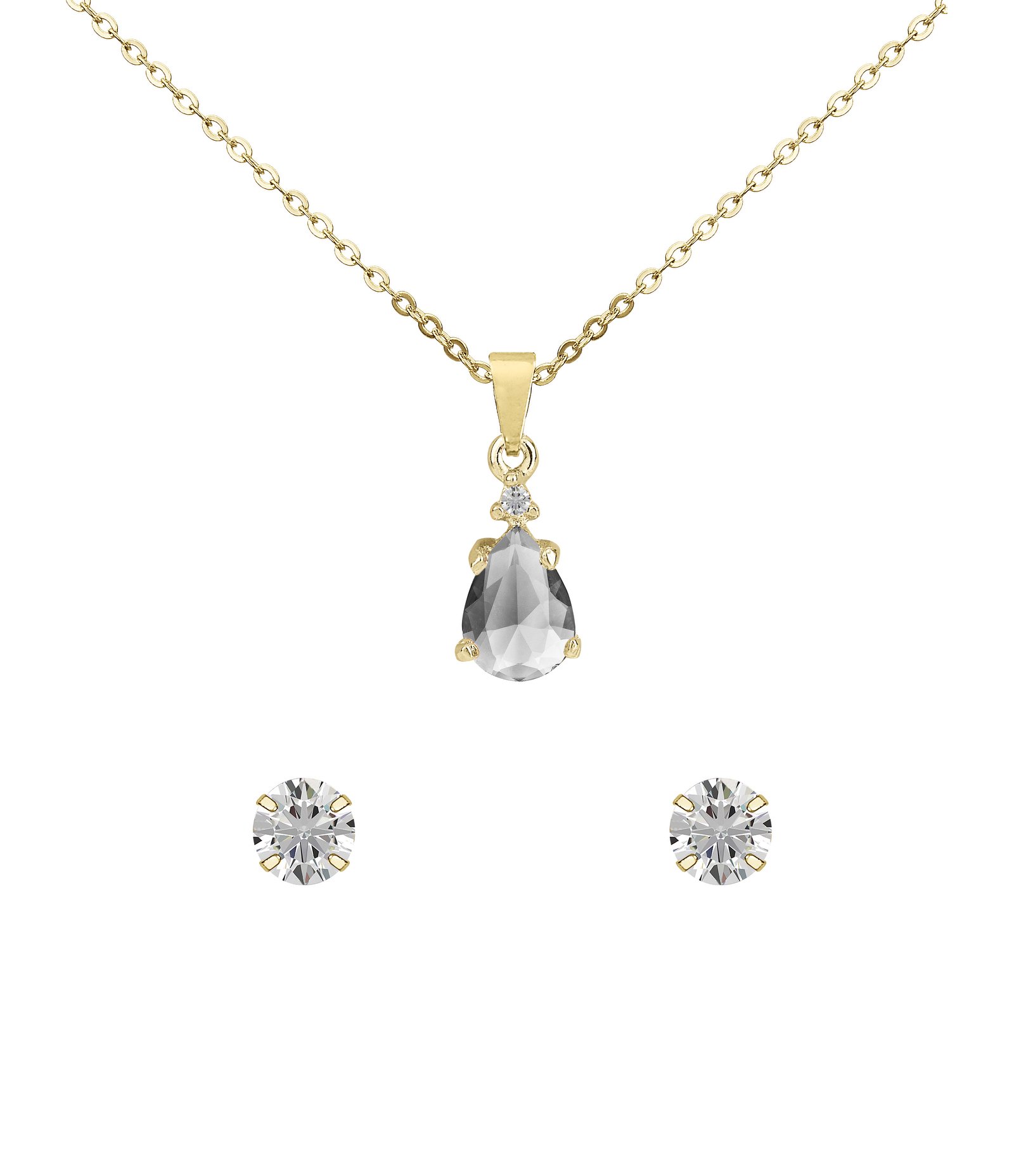 Kit Relógio Analógico Feminino Champion Dourado 2