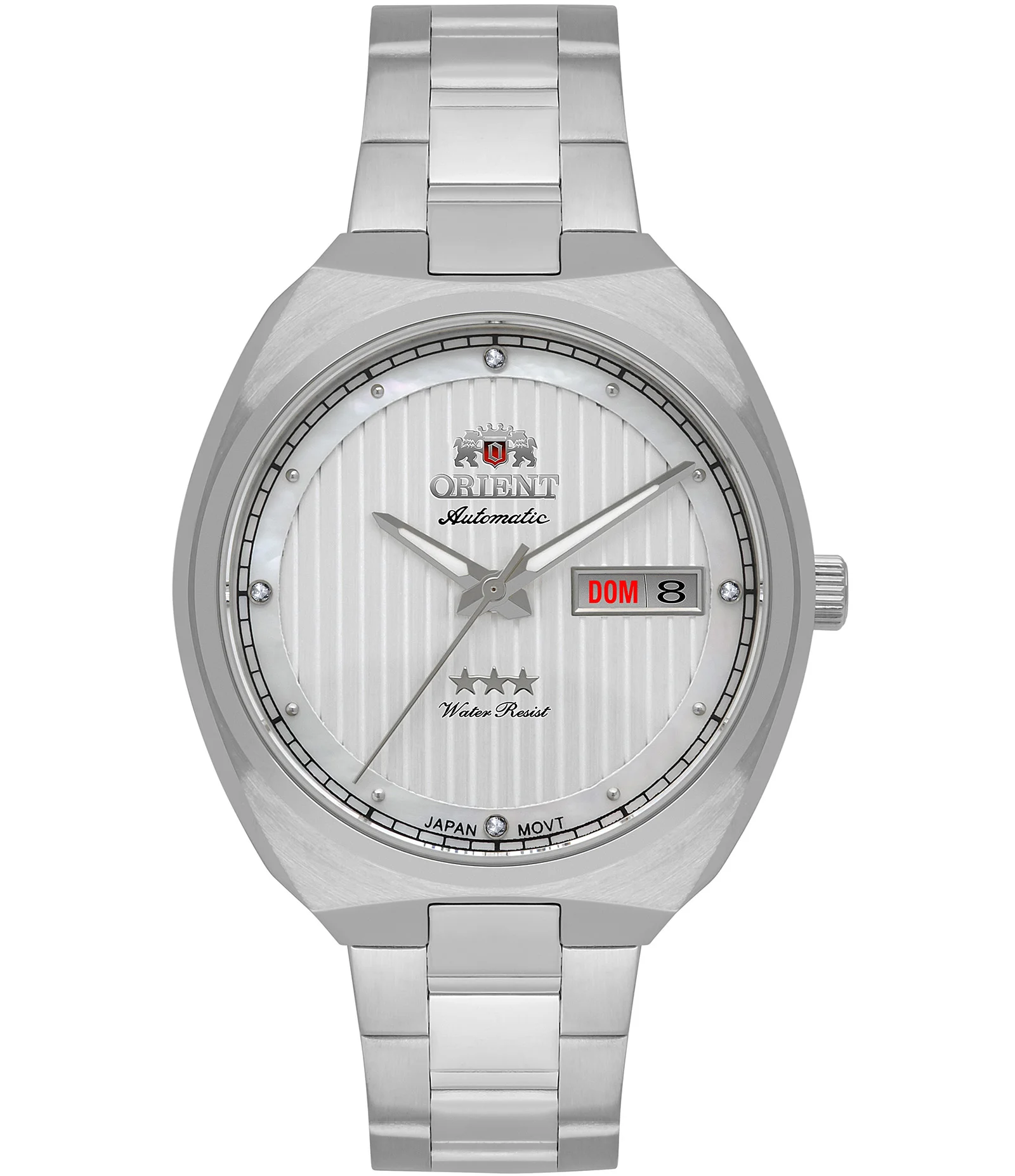 Relógio Automático Masculino Orient Prata 1